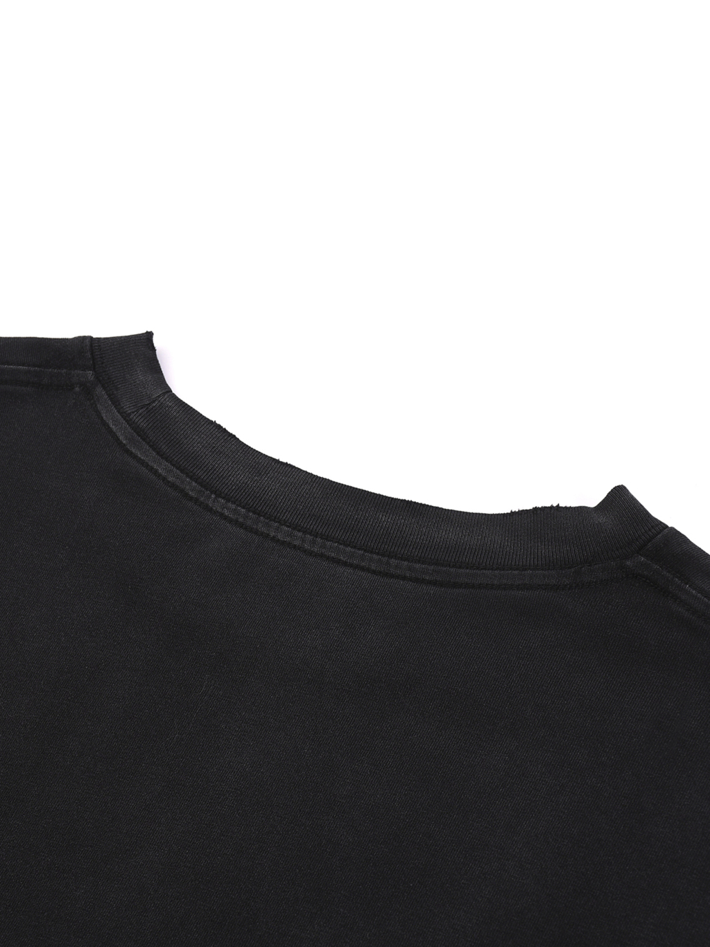 Snow Wash Raw Edge Cotton T-Shirt – Vintage Streetwear | Tapstitch-6