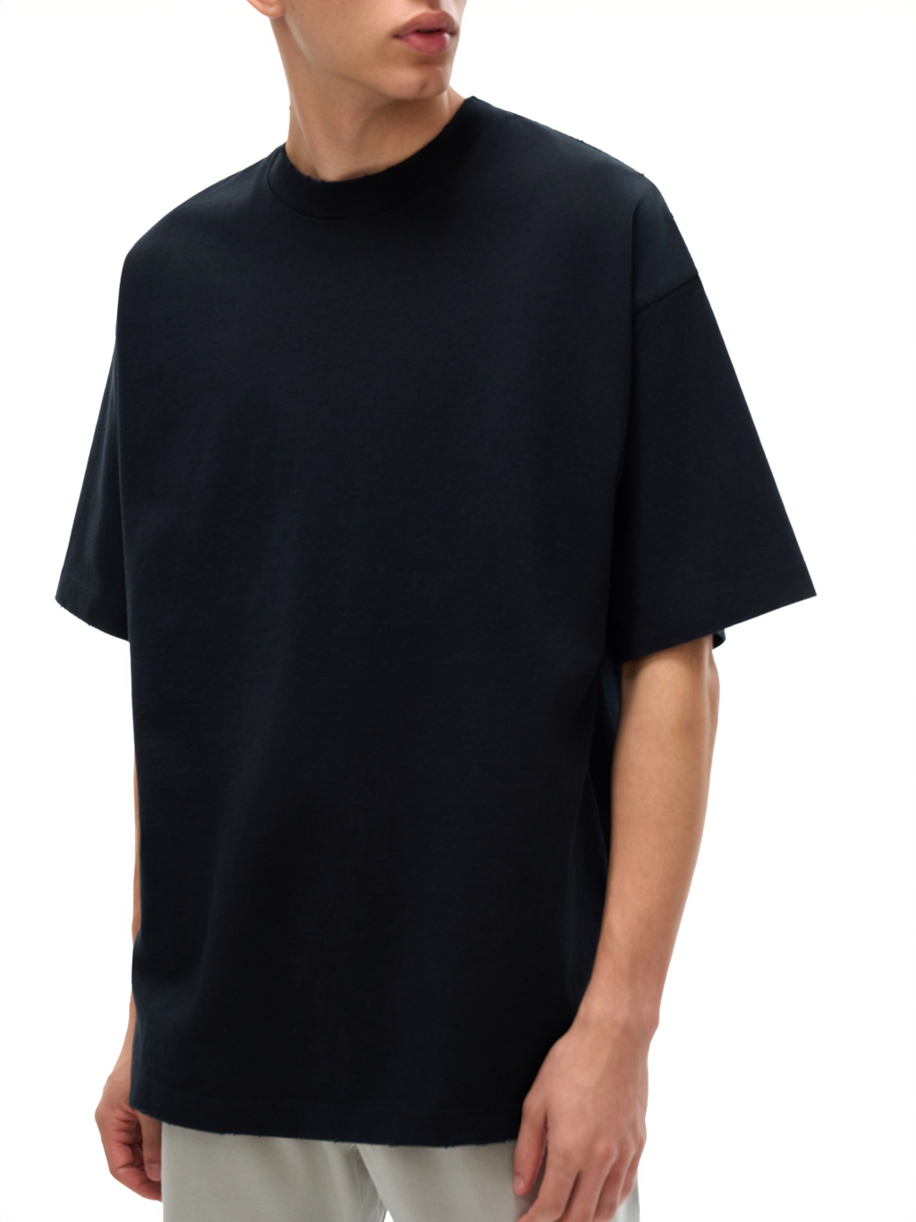 Hand-Frayed Heavyweight T-Shirt – Vintage Streetwear | Tapstitch-4