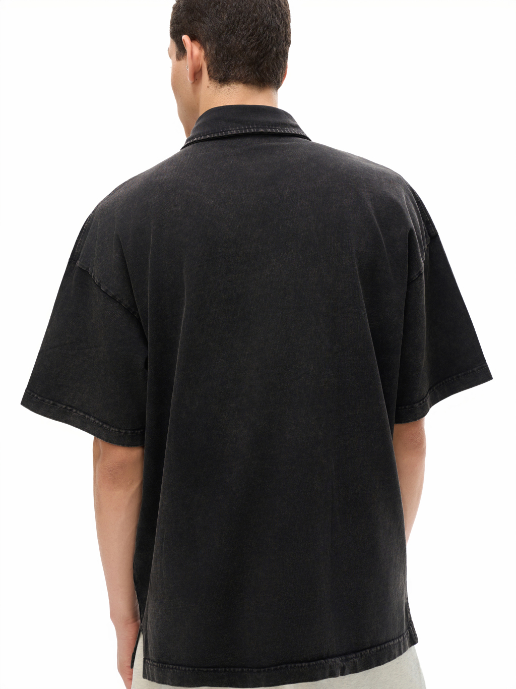 Snow Washed Polo T-Shirt – Vintage Streetwear | Tapstitch-5