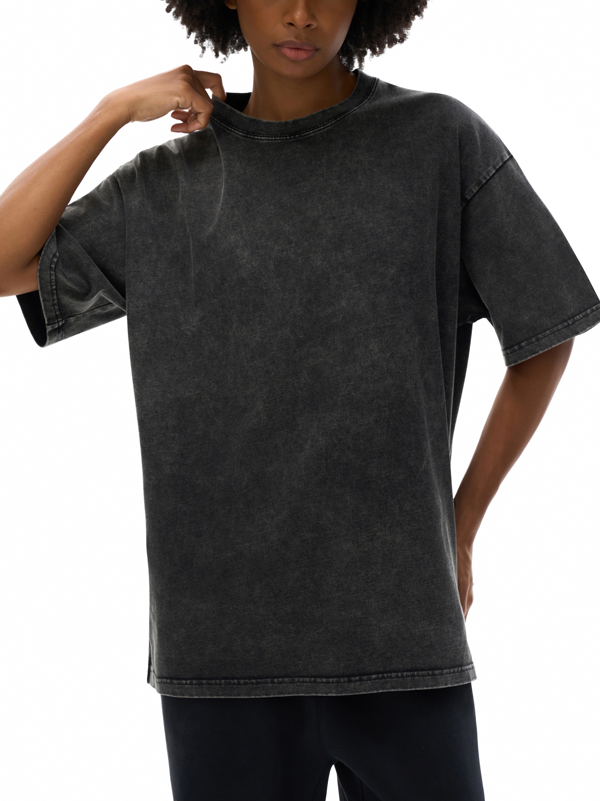 Snow Washed Oversized T-Shirt – Vintage Streetwear | Tapstitch