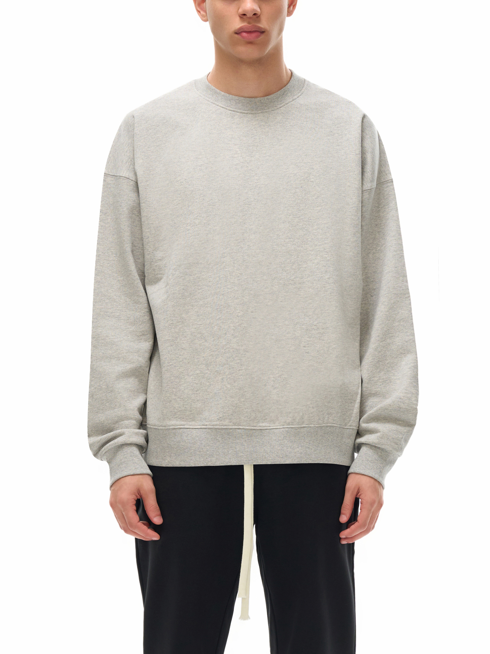 Heavyweight Cotton Sweatshirt – Essential Streetwear | Tapstitch