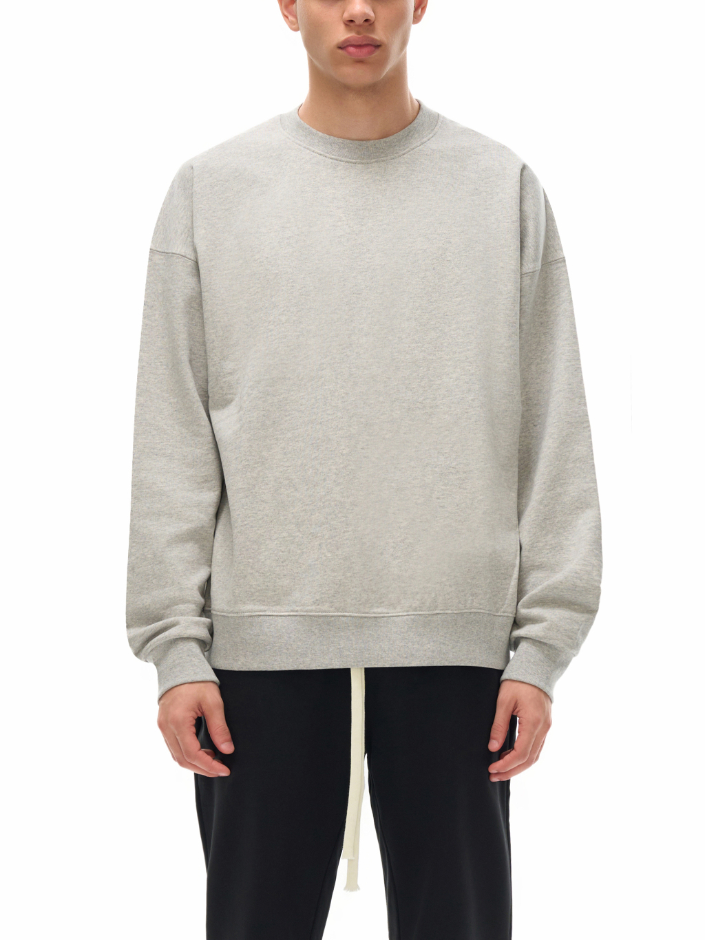 Heavyweight Cotton Sweatshirt – Essential Streetwear | Tapstitch-3