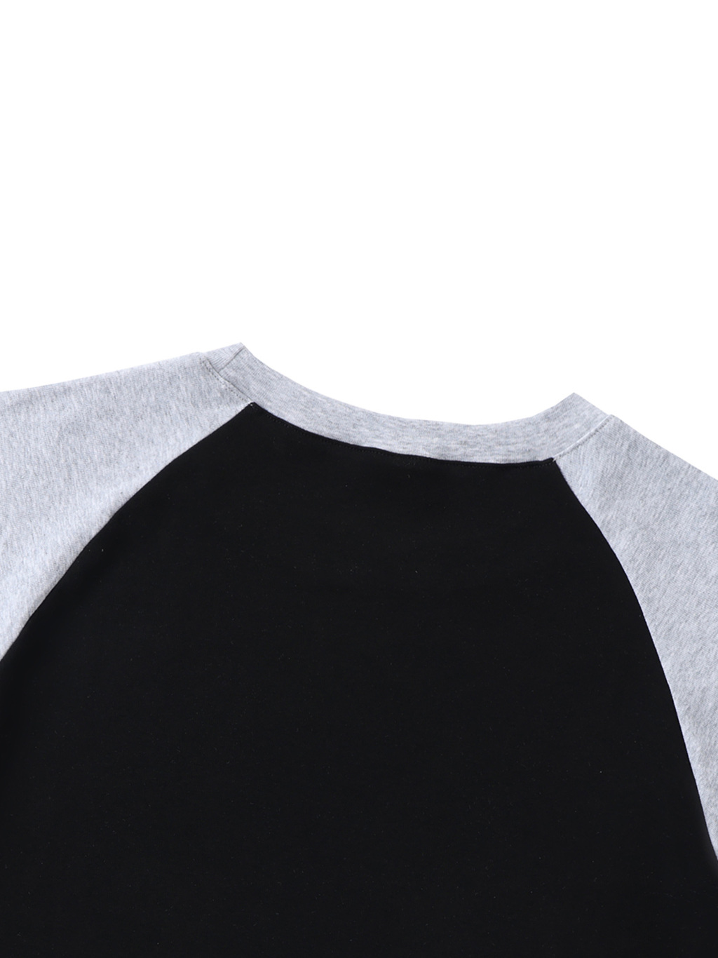Color-Blocked Raglan Crop Top – Custom Basics | Tapstitch-3