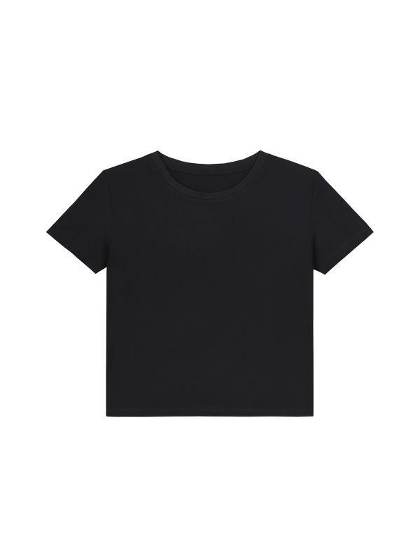 Essential Mulberry Silk Blend T-Shirt #RT0037 | TAPSTITCH