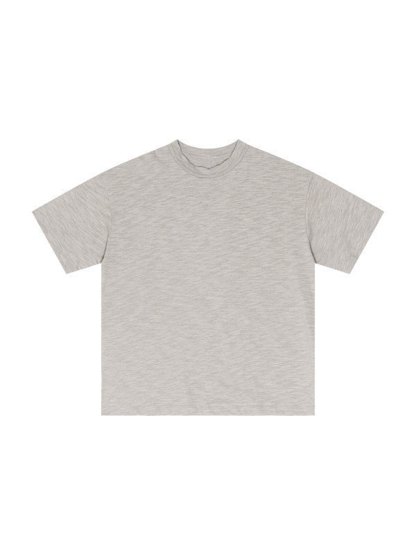 Lightweight Slub Cotton Plain T-Shirt  #RT0045 | TAPSTITCH