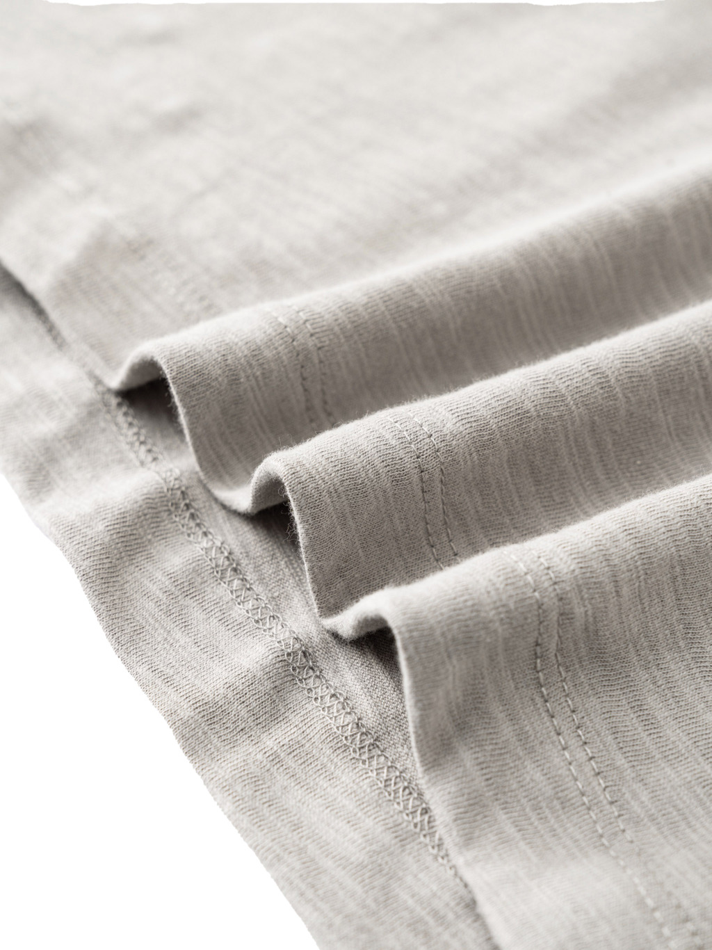 Lightweight Slub Cotton Plain T-Shirt  #RT0045 | TAPSTITCH-5