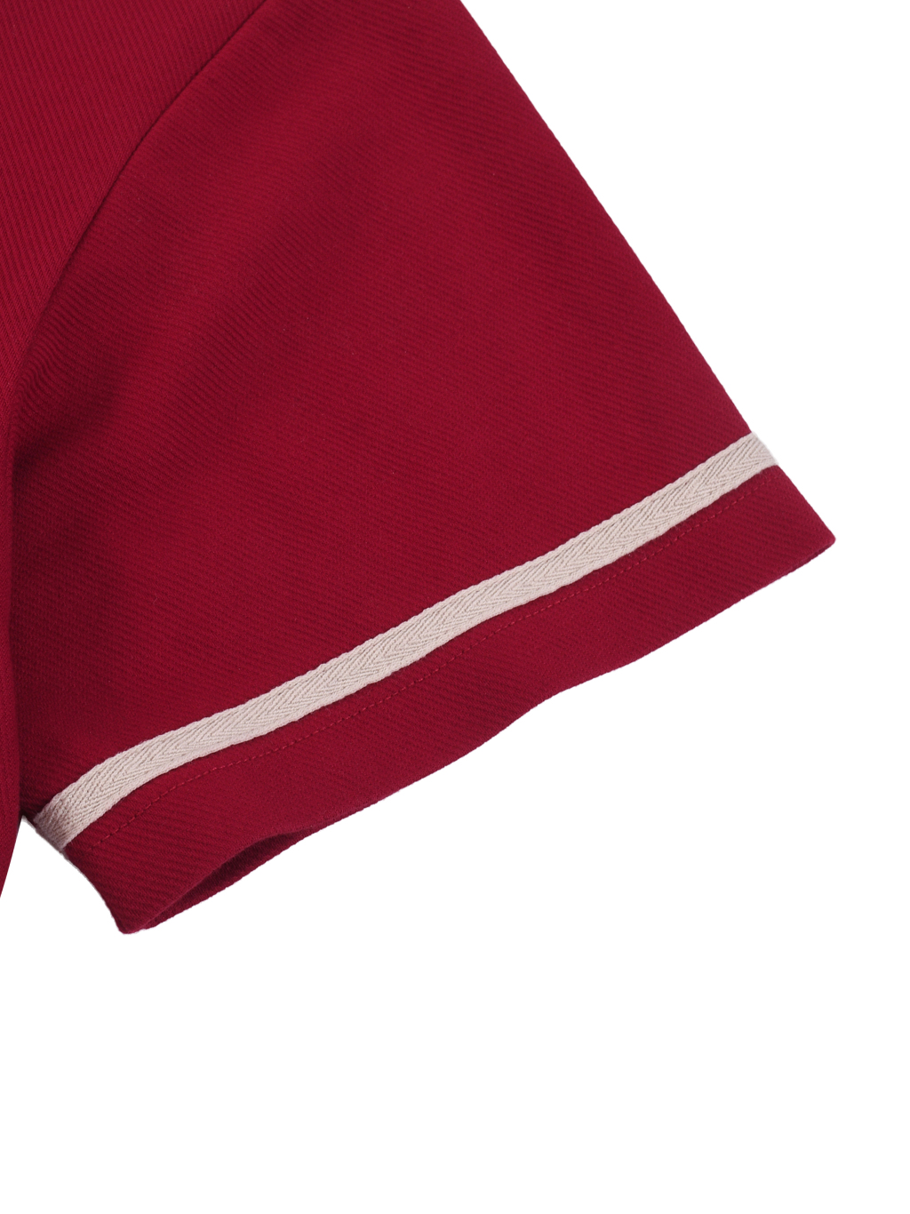 Contrast Piped Button-Up Jersey #RT0043 | TAPSTITCH-4