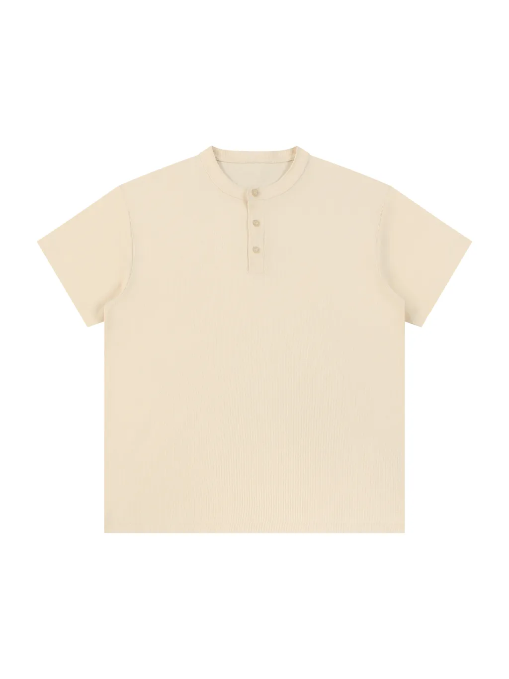 Short Sleeve Henley Shirt - Main Image