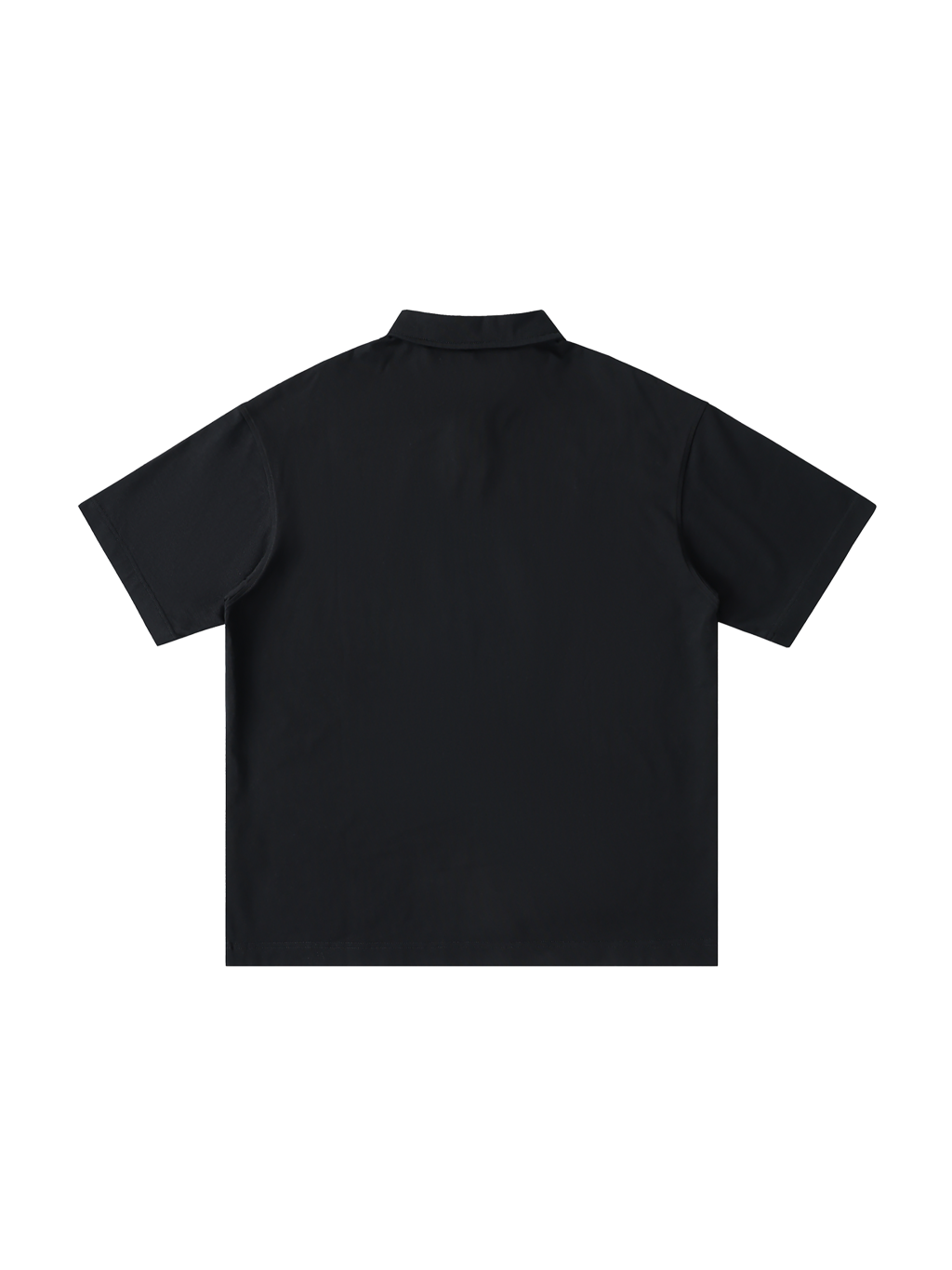 Loose Cotton Short-Sleeve Polo Shirt #PL0003 | TAPSTITCH-2