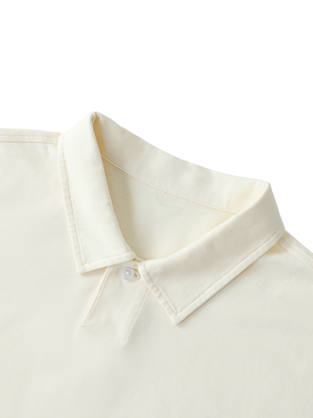Loose Cotton Short-Sleeve Polo Shirt #PL0003 | TAPSTITCH-3