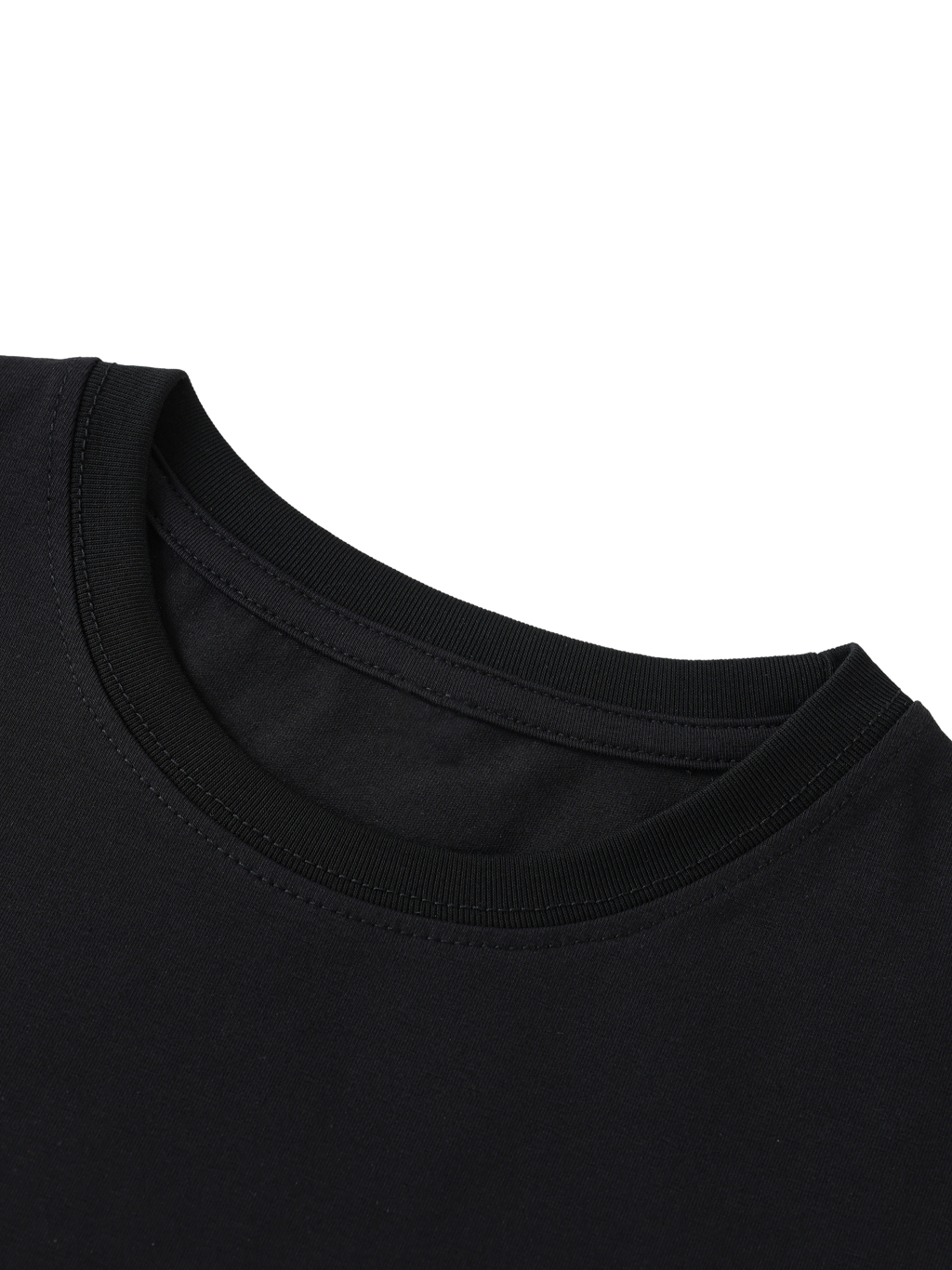 Essential Bodycon Crewneck T-Shirt #WT0010 | TAPSTITCH-3