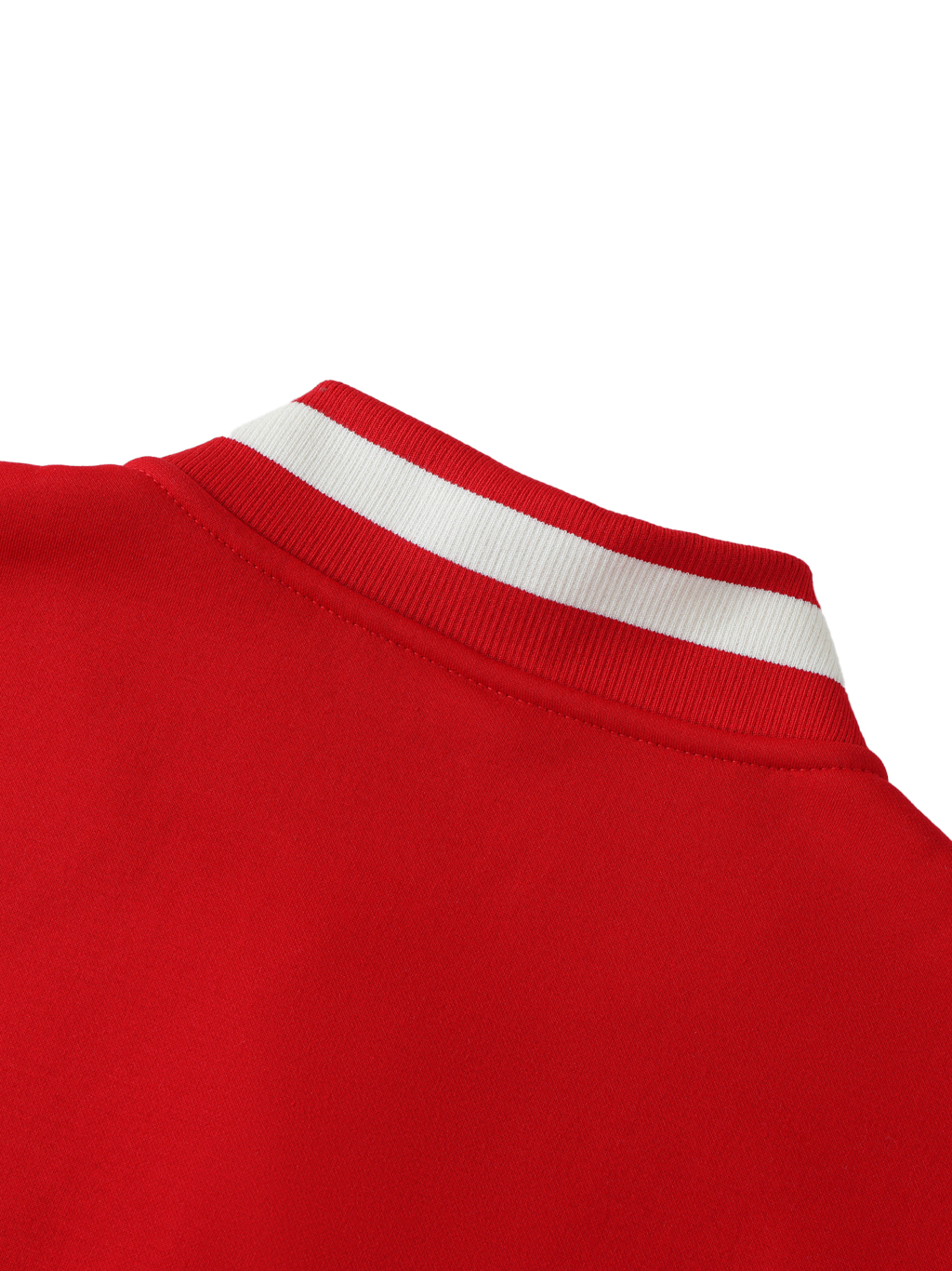Two-Tone Fleeced Varsity Jacket #RQ0001 | TAPSTITCH-6