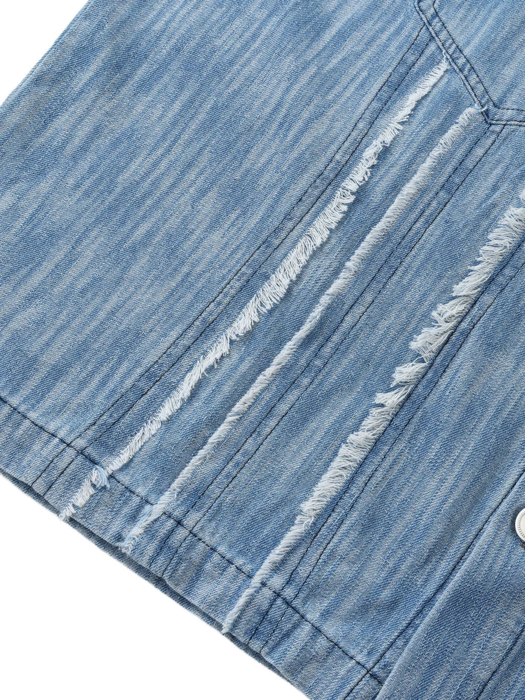 Distressed Wash Short-Sleeve Shirt # RC0004 | TAPSTITCH-6