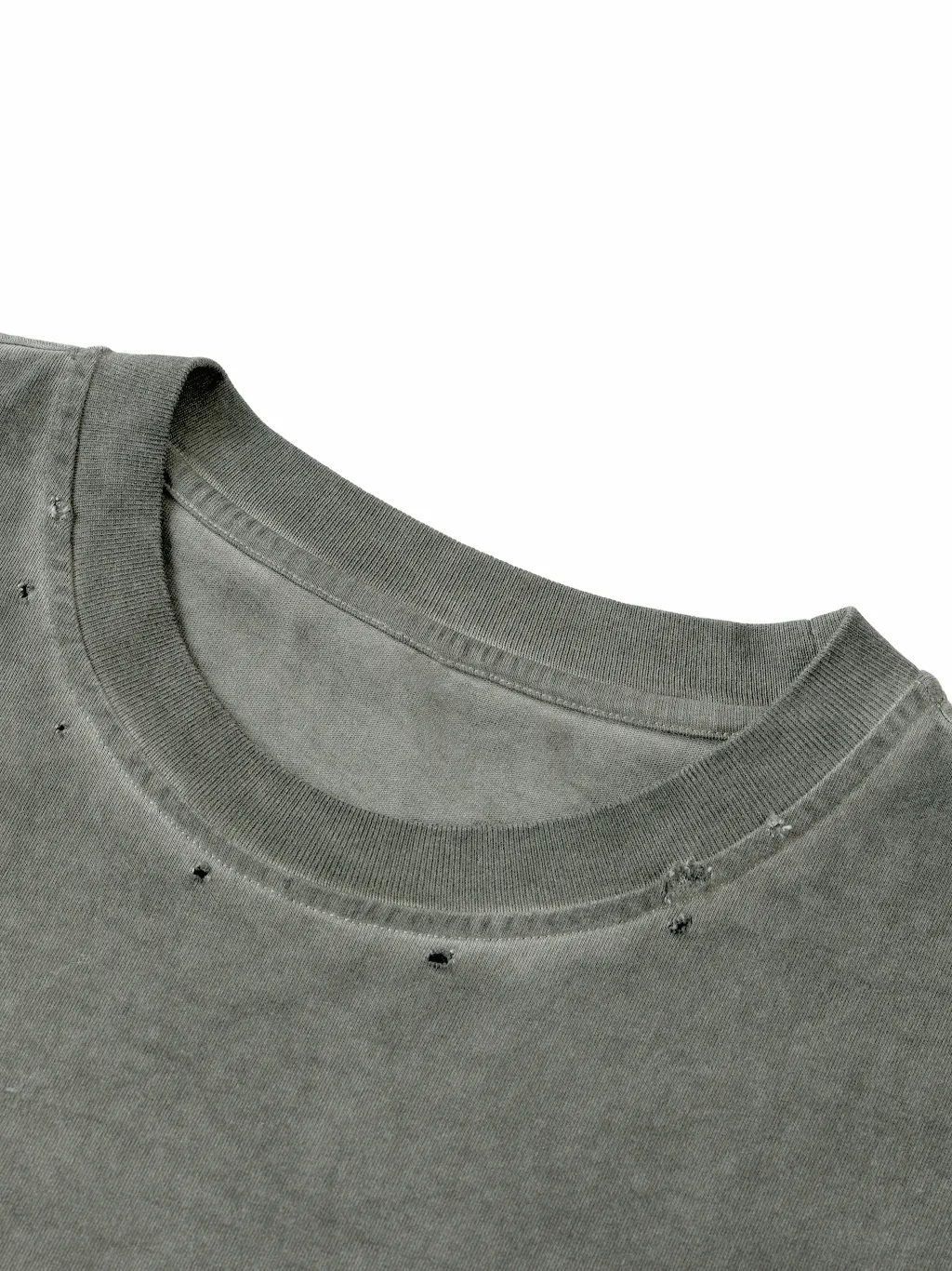 Distressed Grommet Eyelet Tank Top