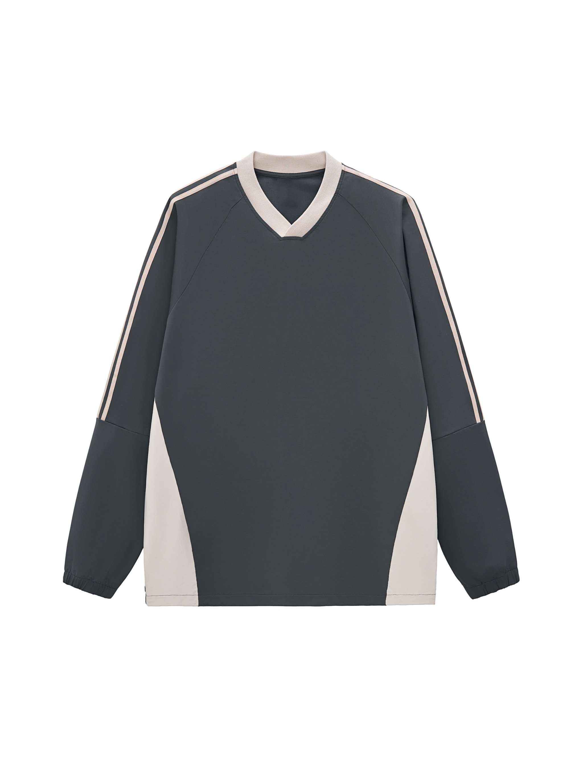 トップス JP BRAND STRAIGHT LONGSLEEVE The Flat Head 'Aces High' 9,7oz Loopwheeled Longsleeve – White