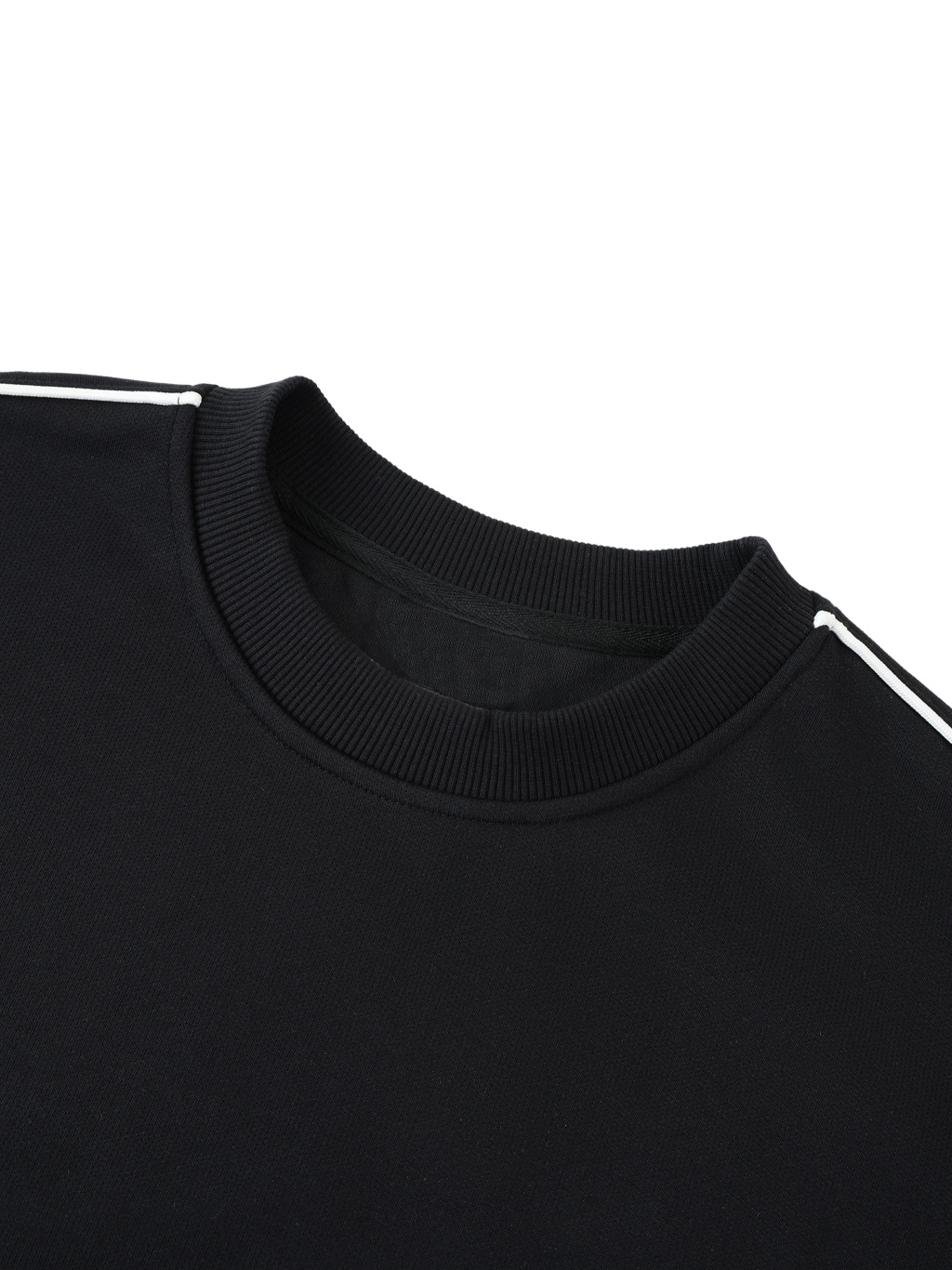 Oversized Crewneck Taped Sweatshirt #RW0007 | TAPSTITCH-3