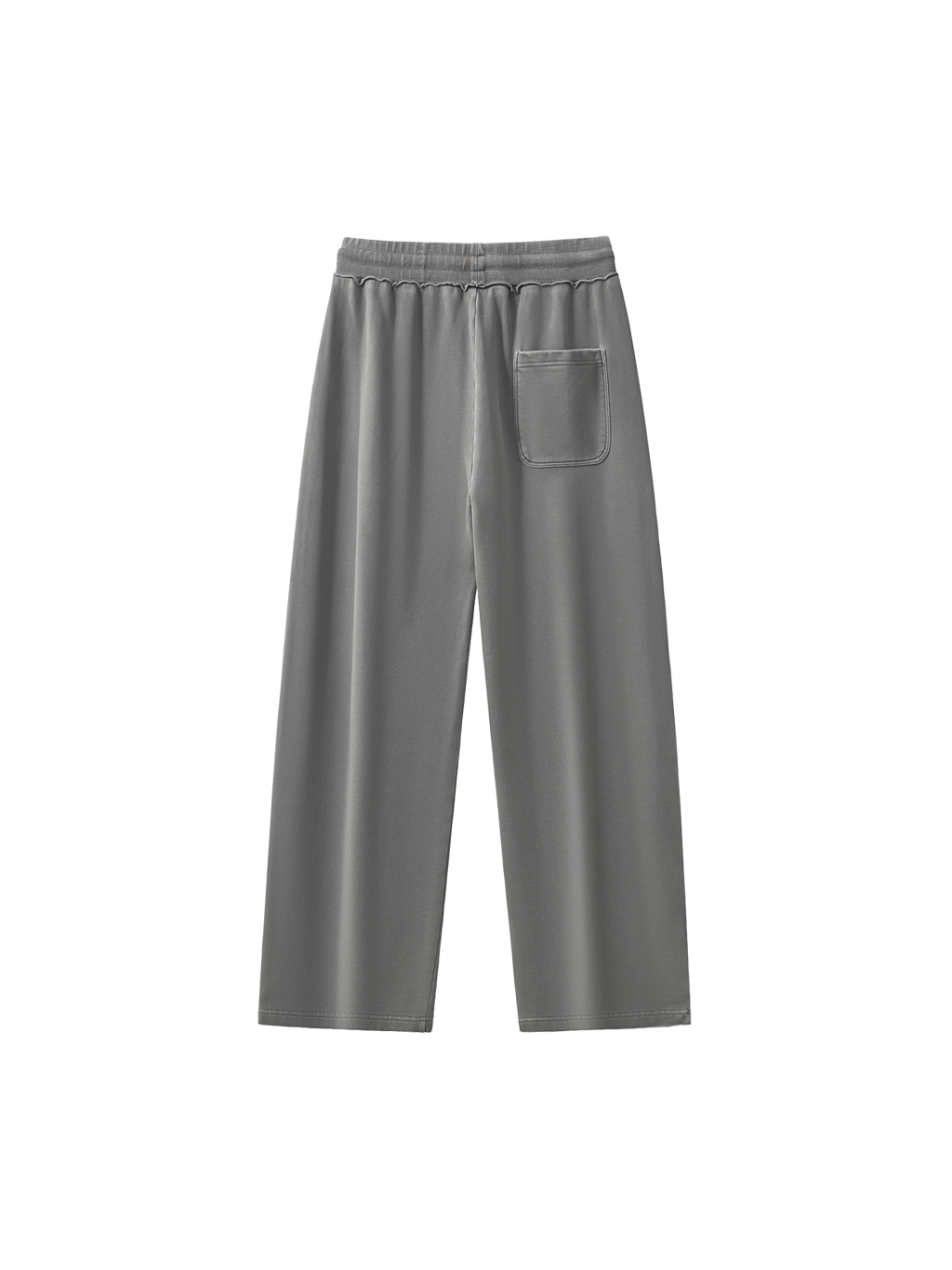 Raw-Seam Enzyme Washed Sweatpants #RK0010 | TAPSTITCH-2