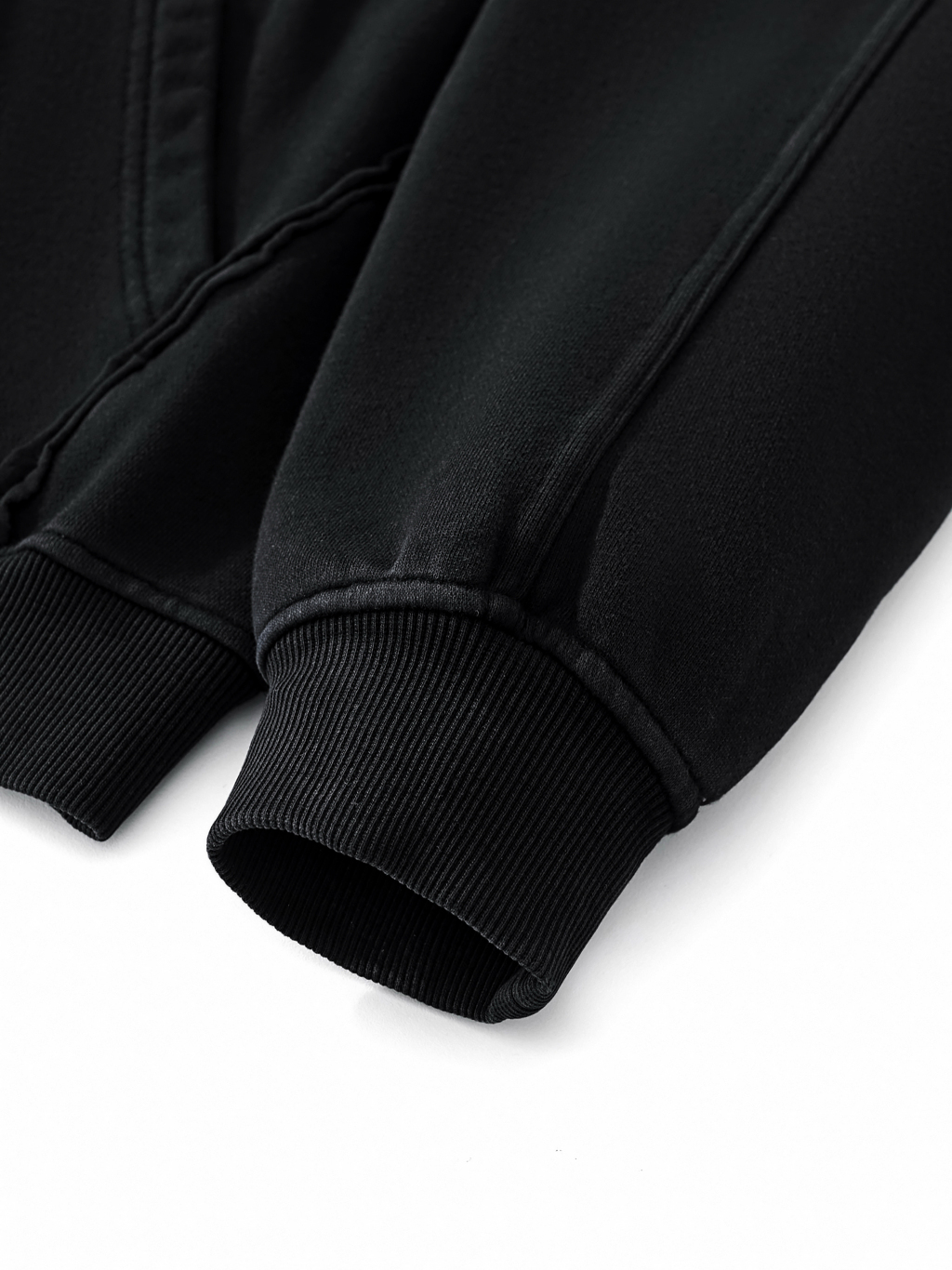 Raw-Seam Enzyme Washed Hoodie #RW0011 | TAPSTITCH-9