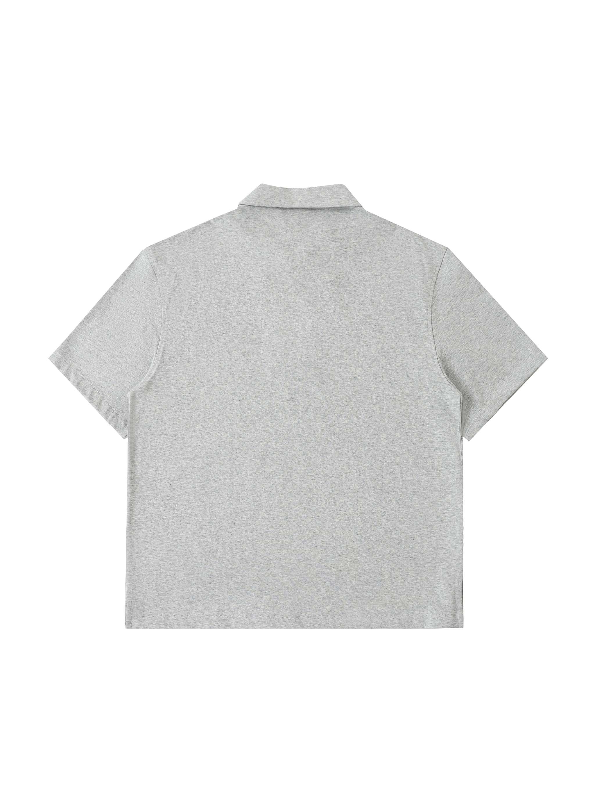 Half-Zip Cotton Polo Shirt #PL0009 | TAPSTITCH