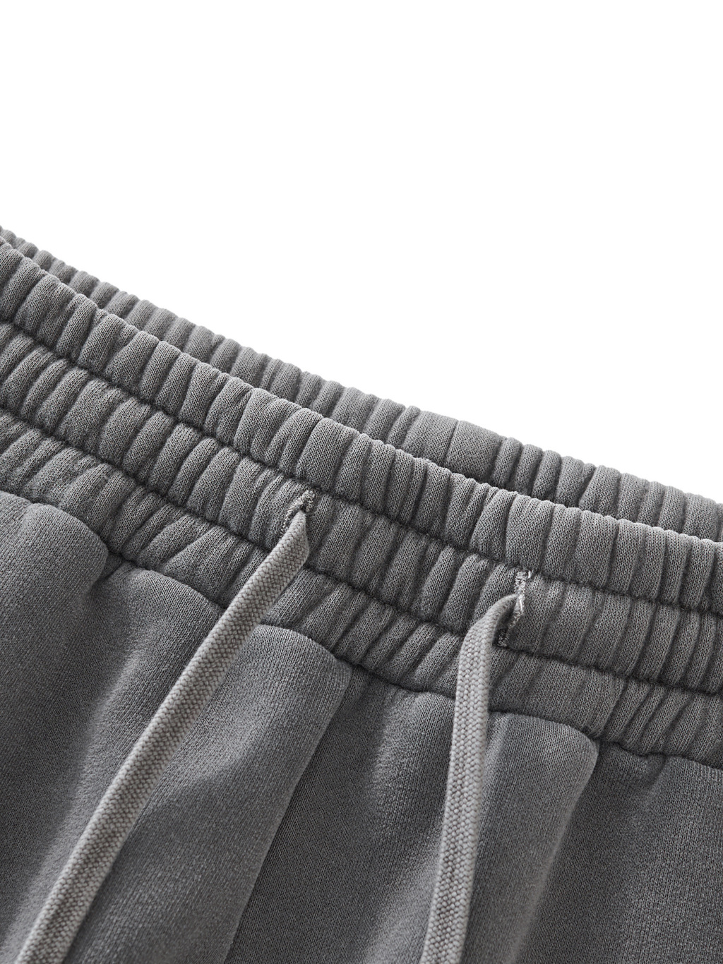 Frayed Enzyme Washed Fleece Sweatpants #RK0004 | TAPSTITCH-13