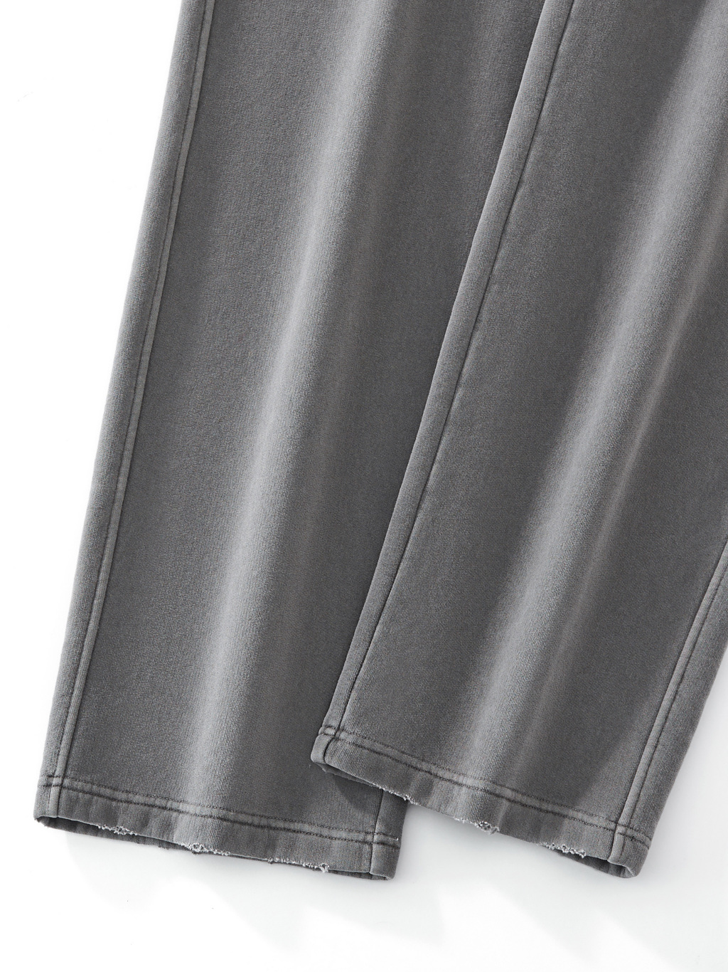 Frayed Enzyme Washed Fleece Sweatpants #RK0004 | TAPSTITCH-15