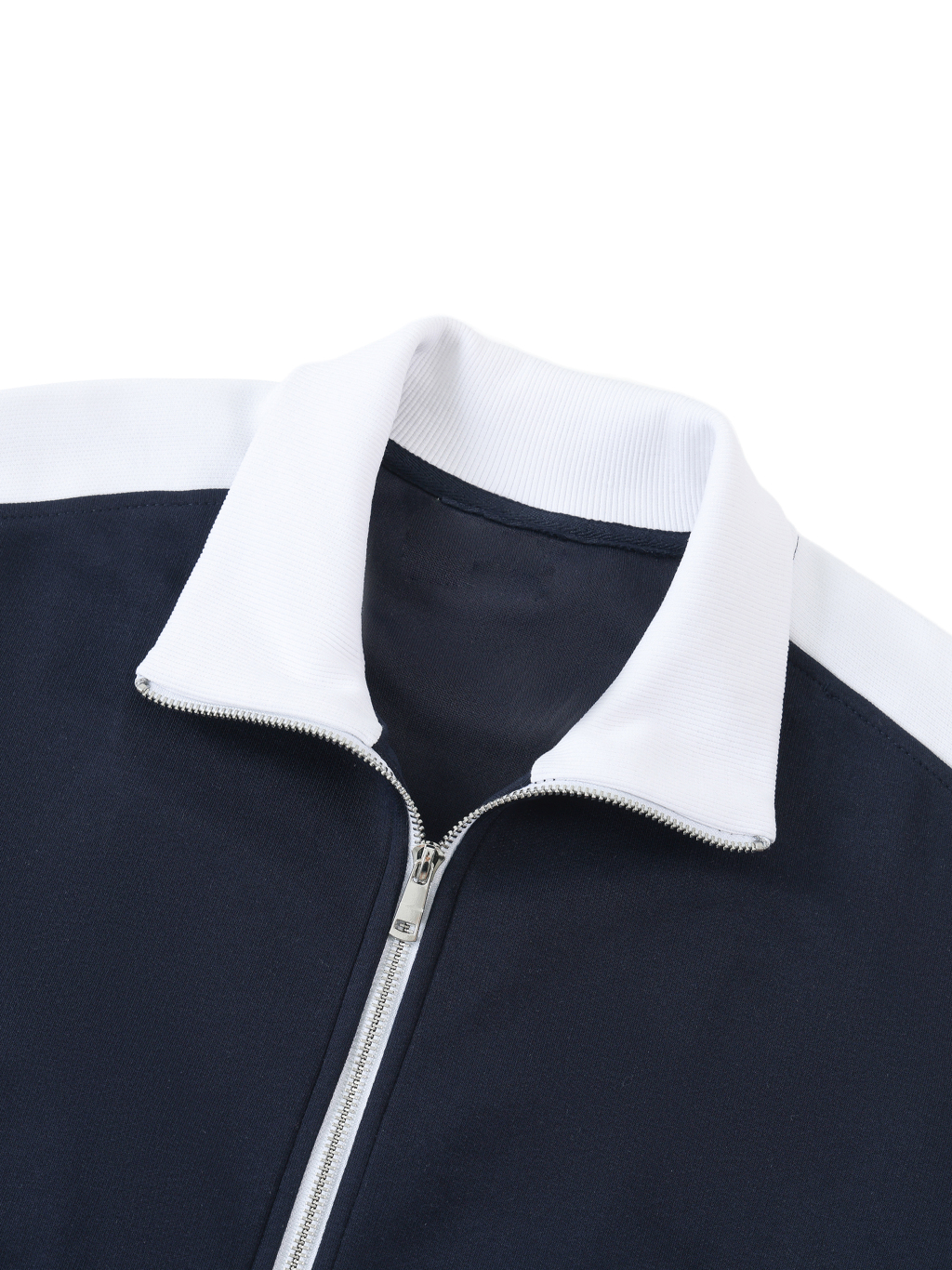 Contrast Trim Stand Collar Jacket #RQ0003 | TAPSTITCH-3