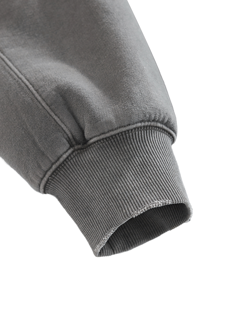 Frayed Enzyme Washed Fleece Hoodie #RW0008 | TAPSTITCH-14
