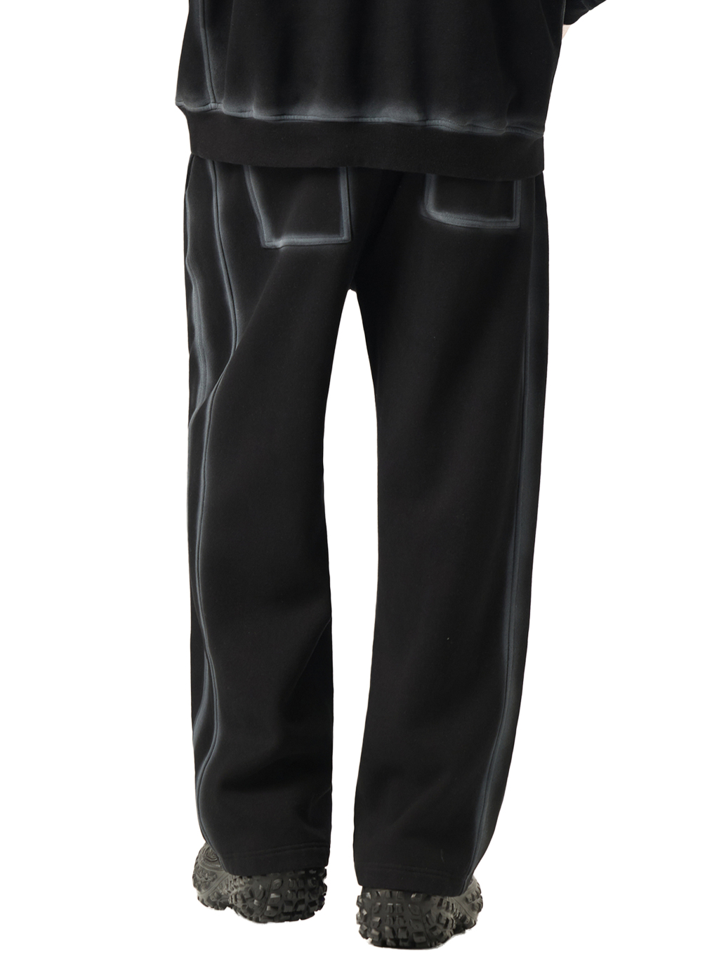 Sunfaded Edge Fleece Sweatpants #RK0005 | TAPSTITCH-5