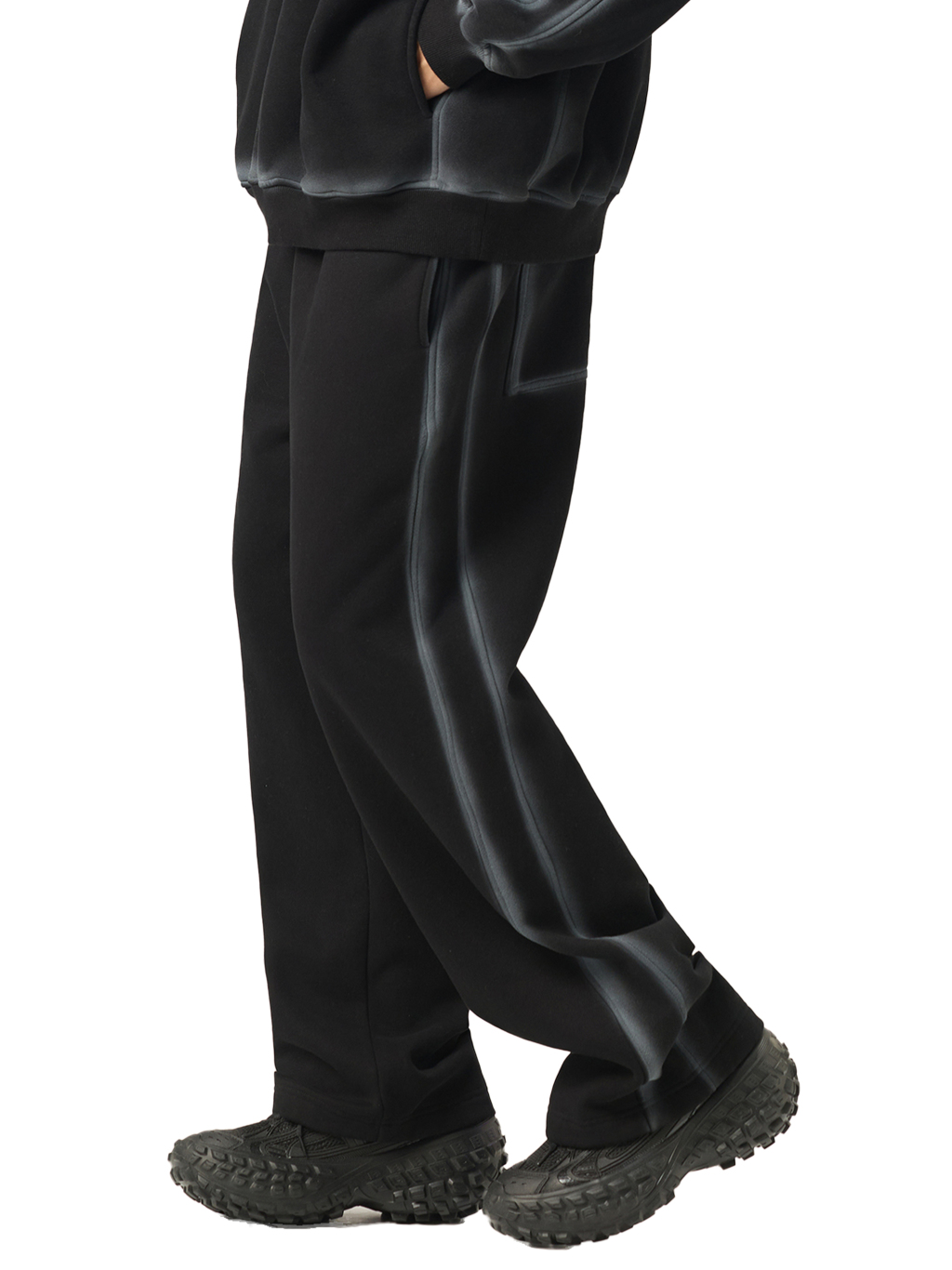 Sunfaded Edge Fleece Sweatpants #RK0005 | TAPSTITCH-7