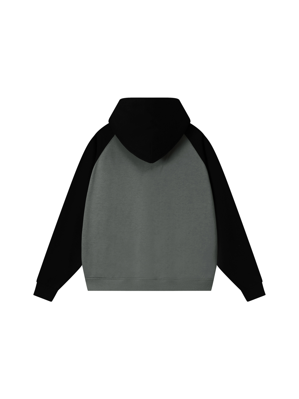 Color-Block Raglan Sleeve Hoodie #RW0017 | TAPSTITCH-2