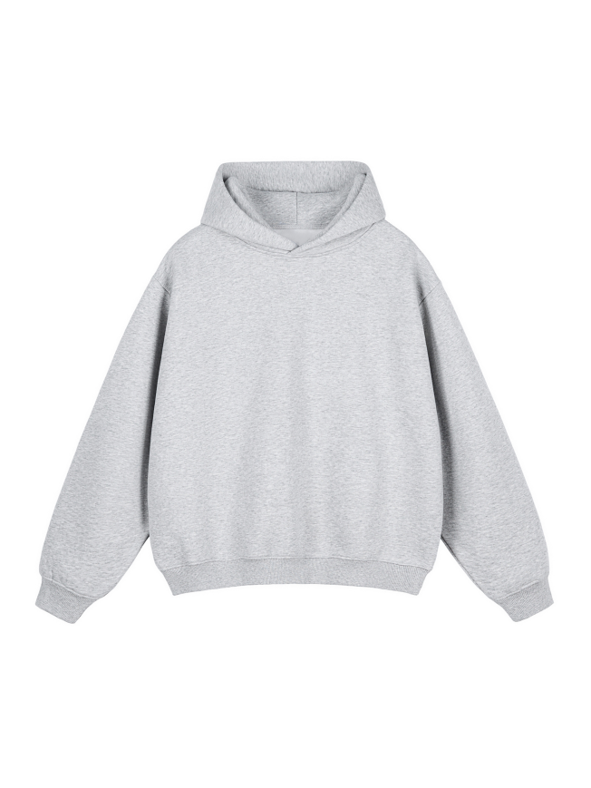 Fleeced Boxy Hoodie