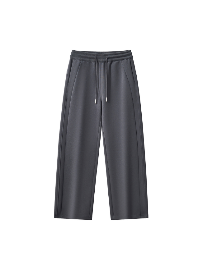 Essential Drawstring Straight-Leg Sweatpants