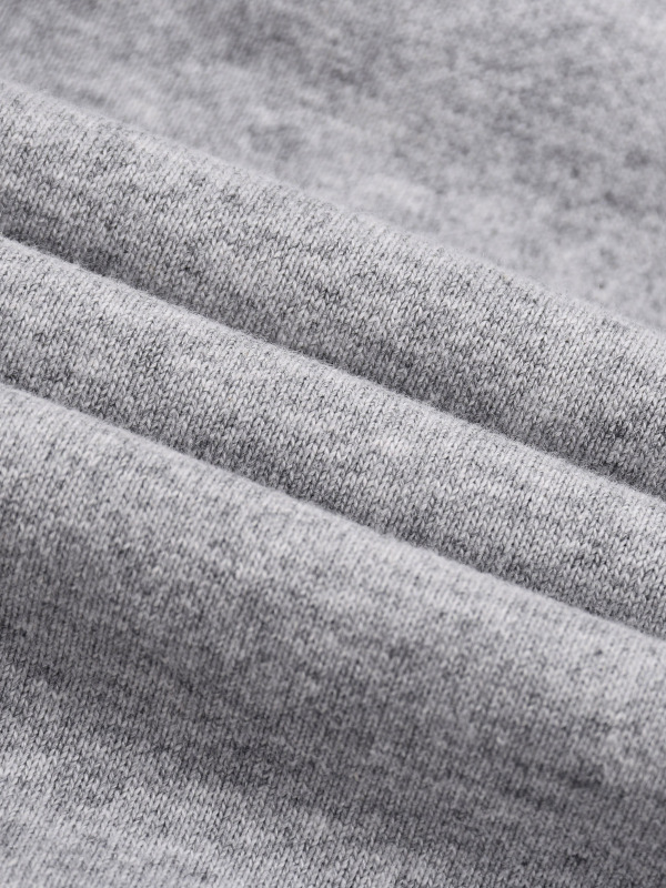 Contrast Tape Raw Edge Double Layered Zip Hoodie