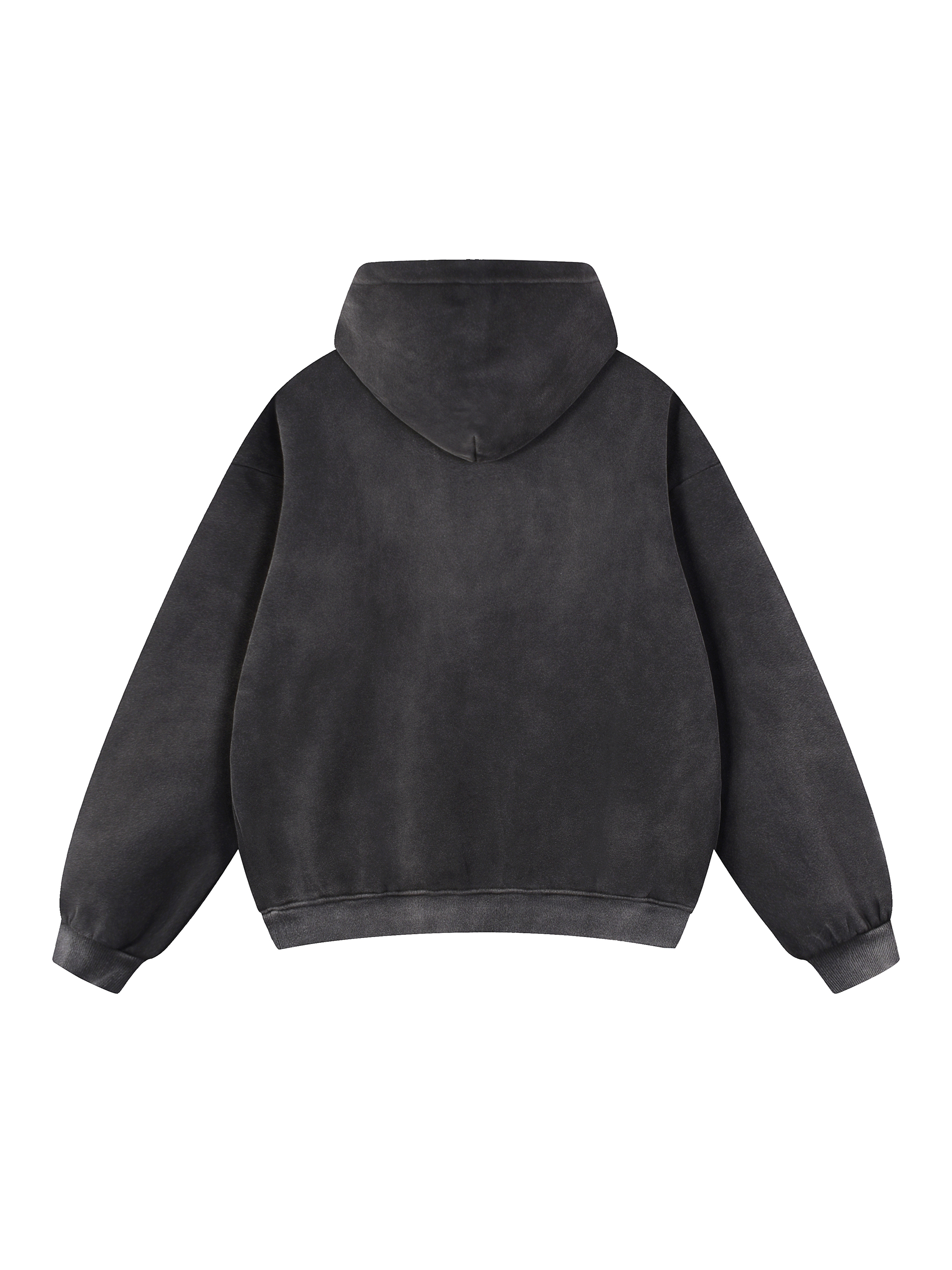 Sun Fade Contrast Tape Fleece Hoodie #RW0030 | TAPSTITCH