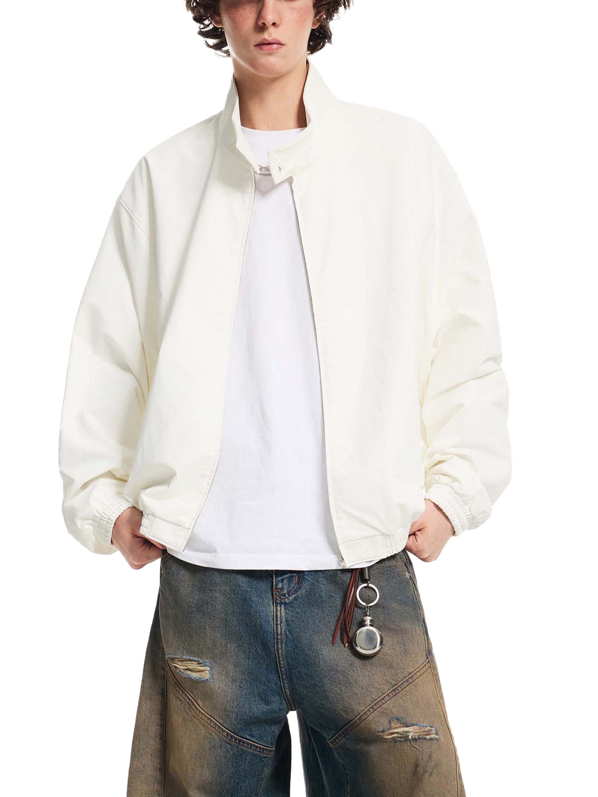 Stand Collar Bomber Jacket RQ0016 | TAPSTITCH
