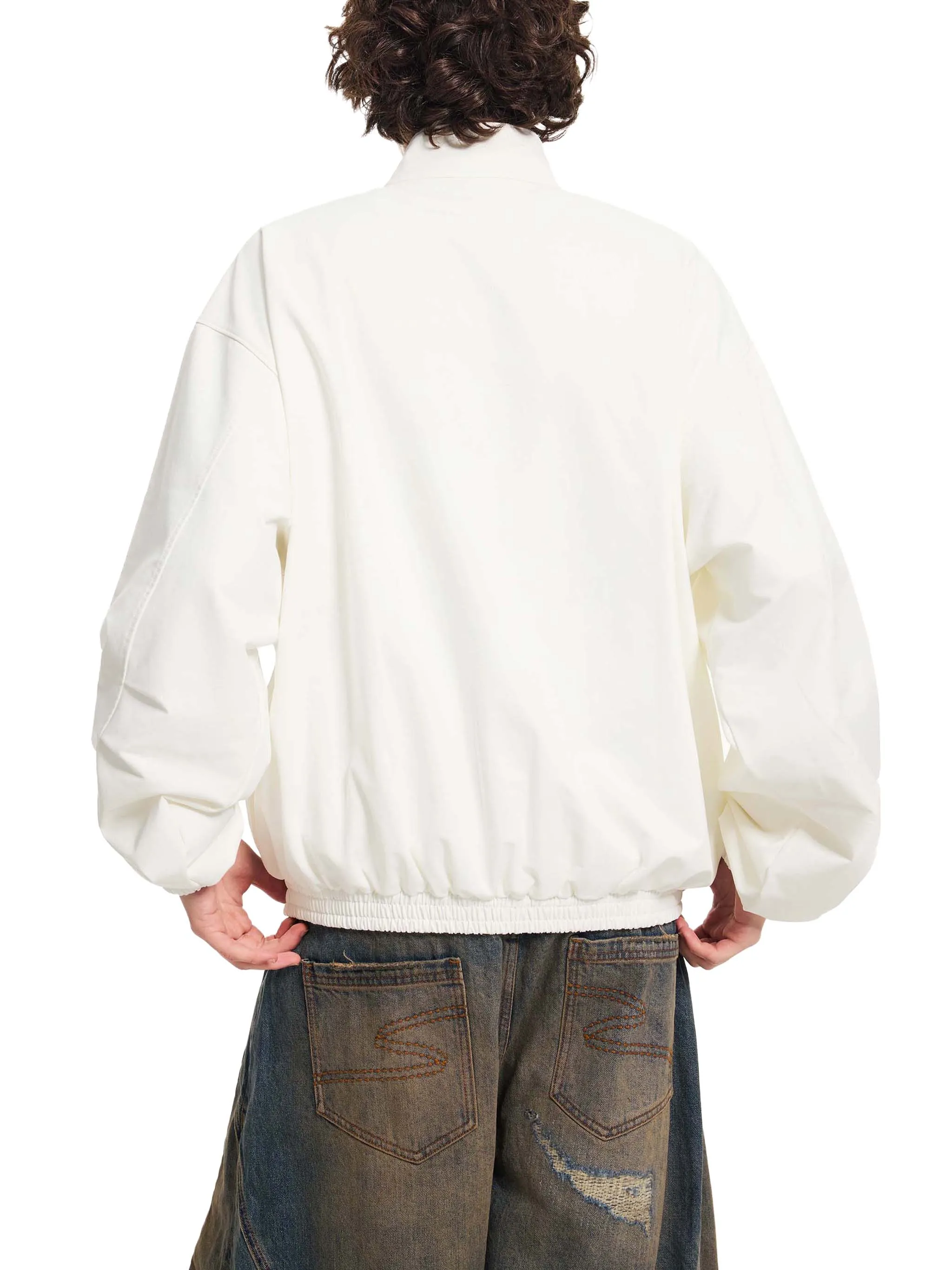 Stand Collar Bomber Jacket 