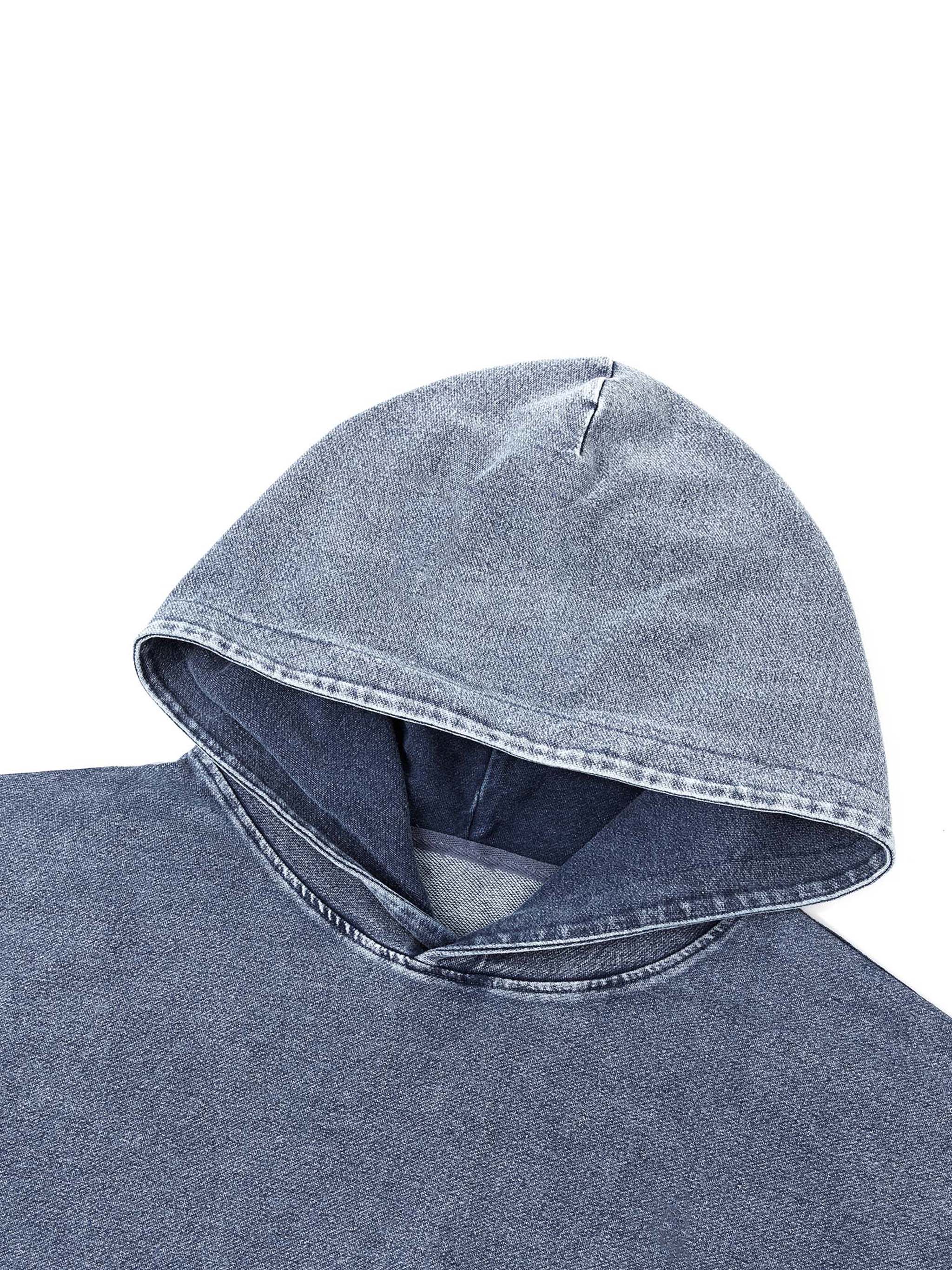 Snow Wash Oversized Hoodie #RW0038 | TAPSTITCH