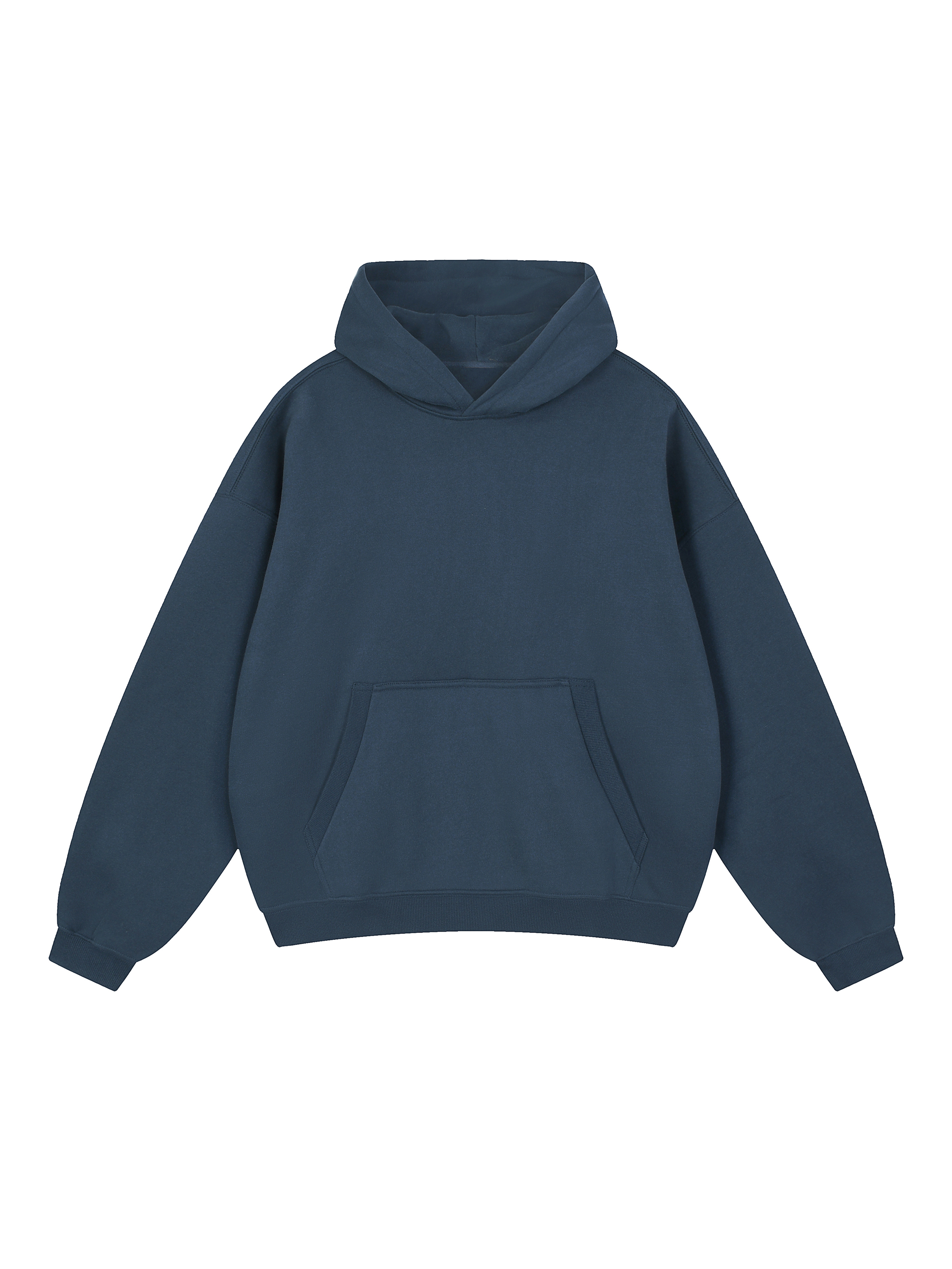 Essential Oversized Boxy Fit Fleece Hoodie #RW0041 | TAPSTITCH