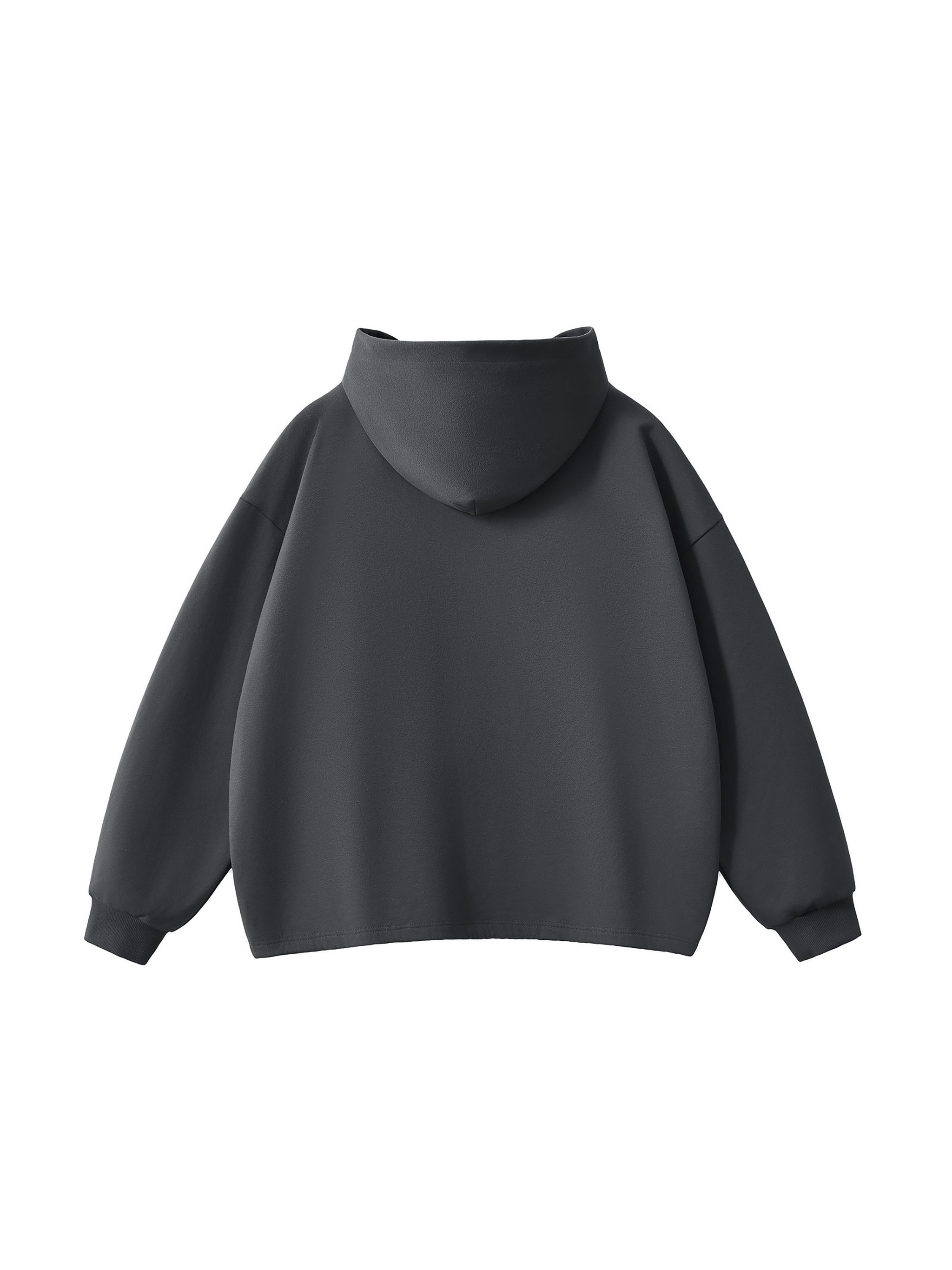 Essential Heavyweight Oversized Drawstring Hem Hoodie #RW0054