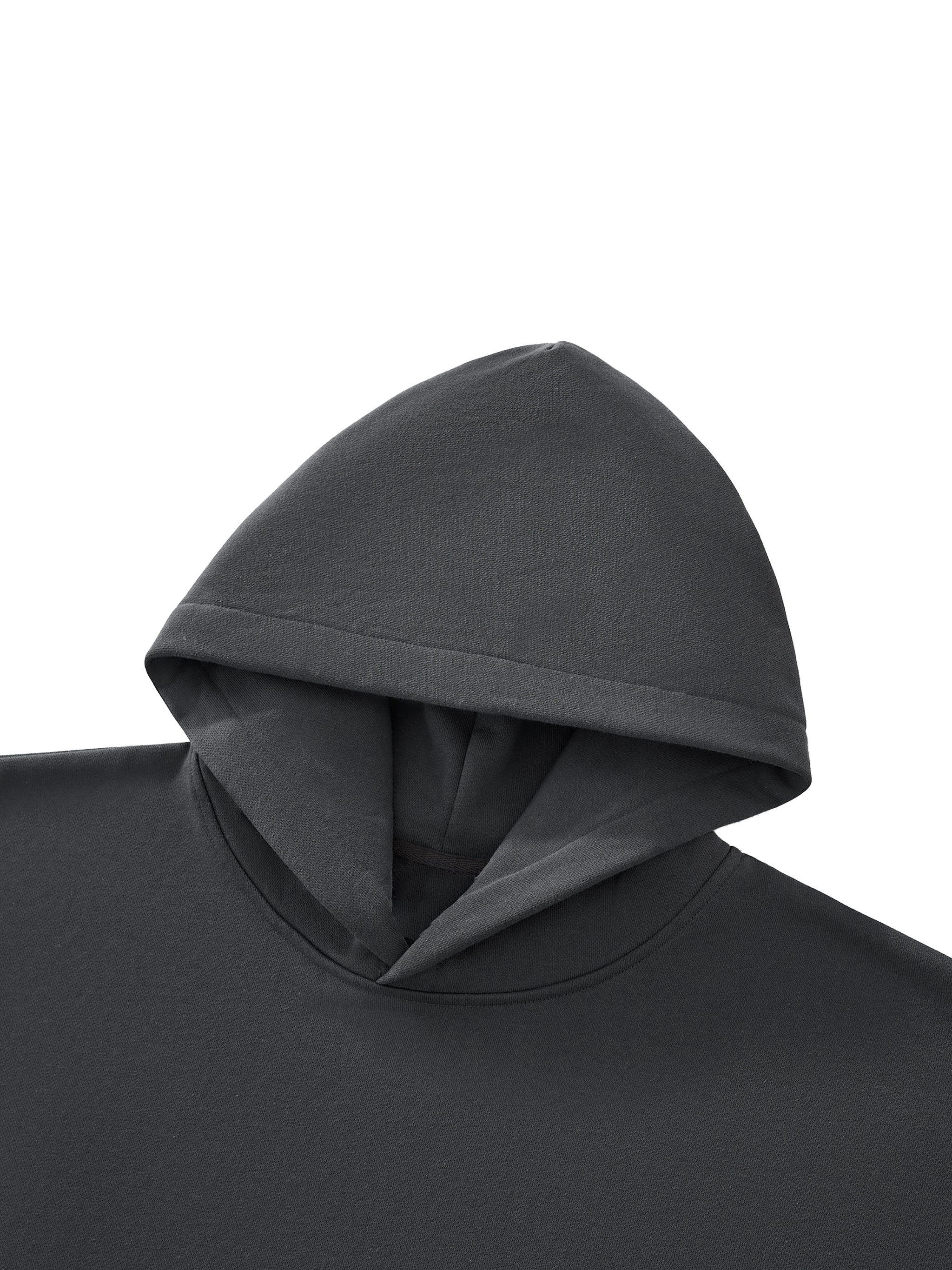 Essential Heavyweight Oversized Drawstring Hem Hoodie #RW0054