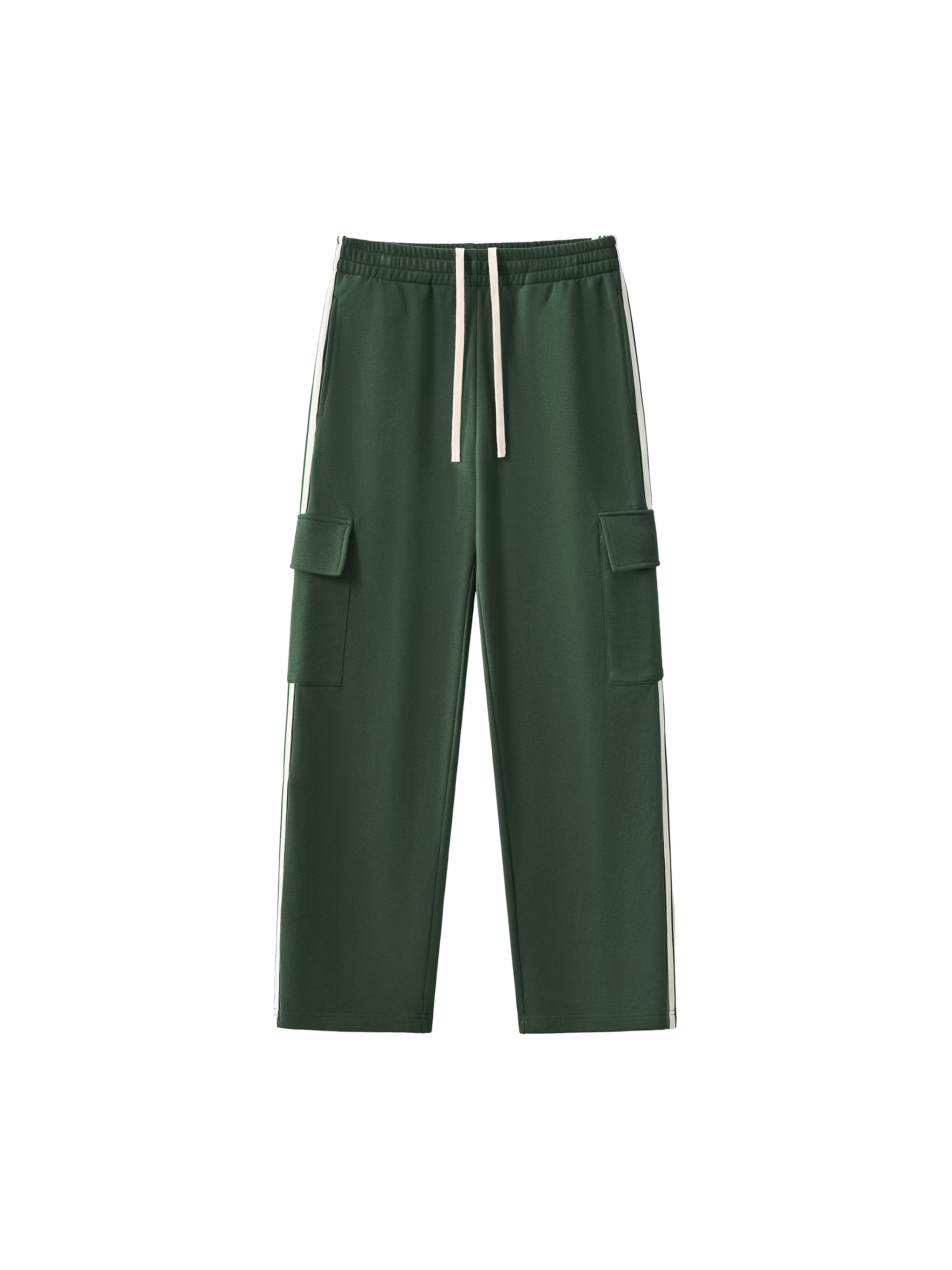 Side Stripe Straight-Leg Pants #RK0039 | TAPSTITCH