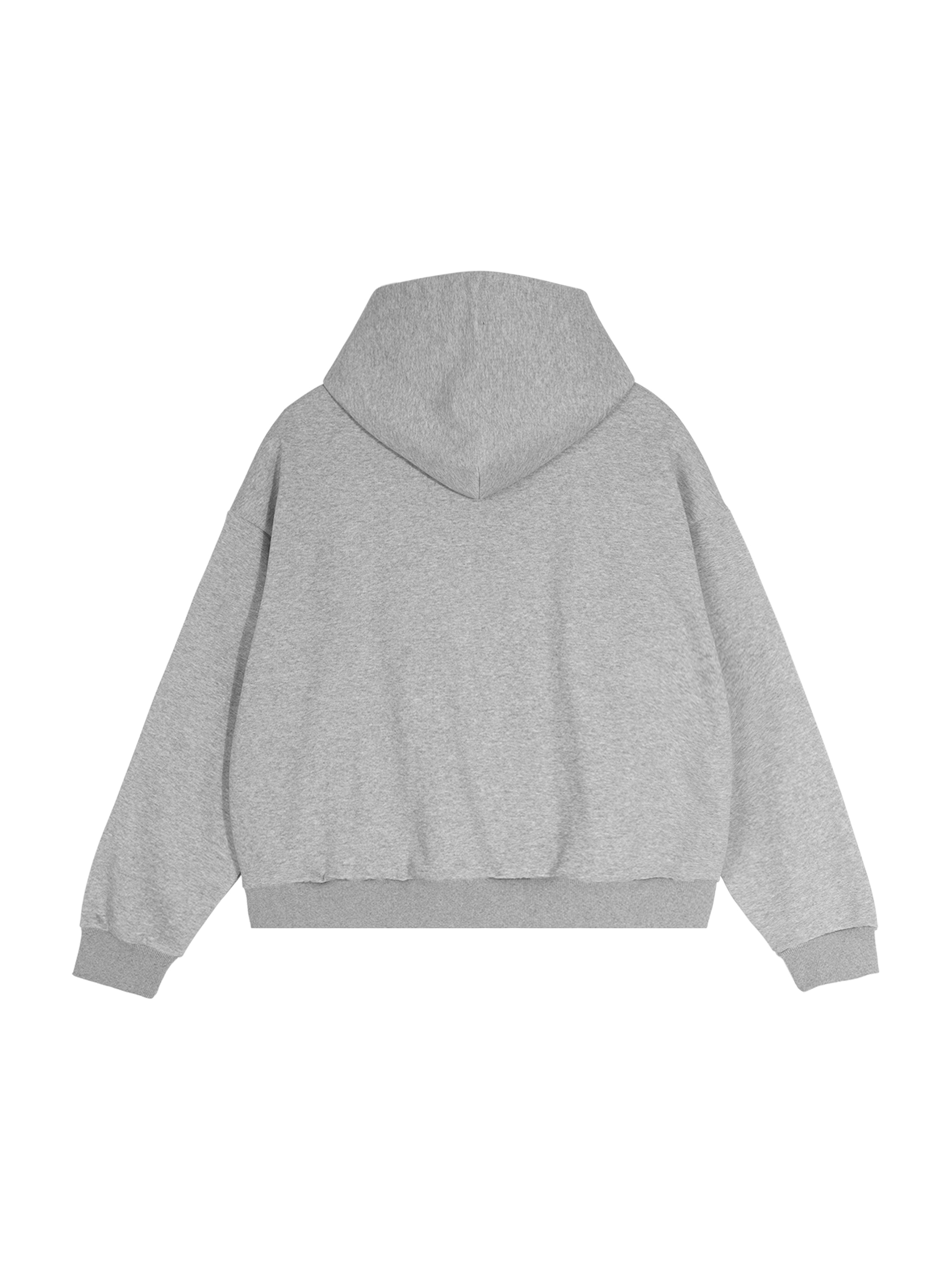 Contrast Plaid Boxy Zip Hoodie #RQ0049 | TAPSTITCH