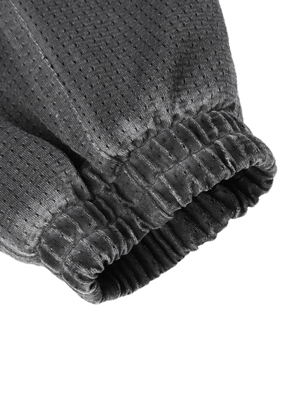 Unisex Vintage Wash Full Zip Mesh Jacket