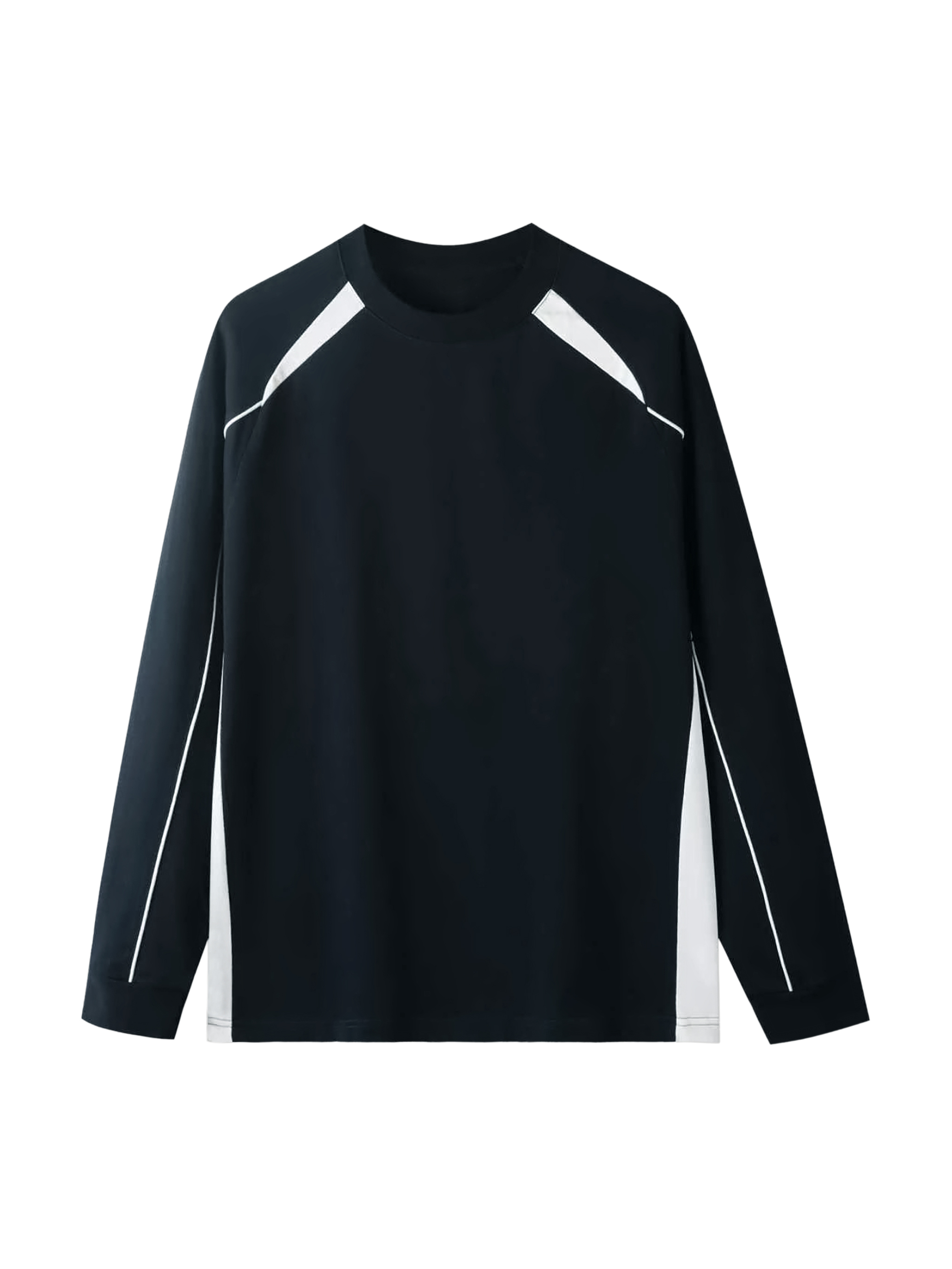 Contrast Panel Raglan Sweatshirt #RT0079 | TAPSTITCH