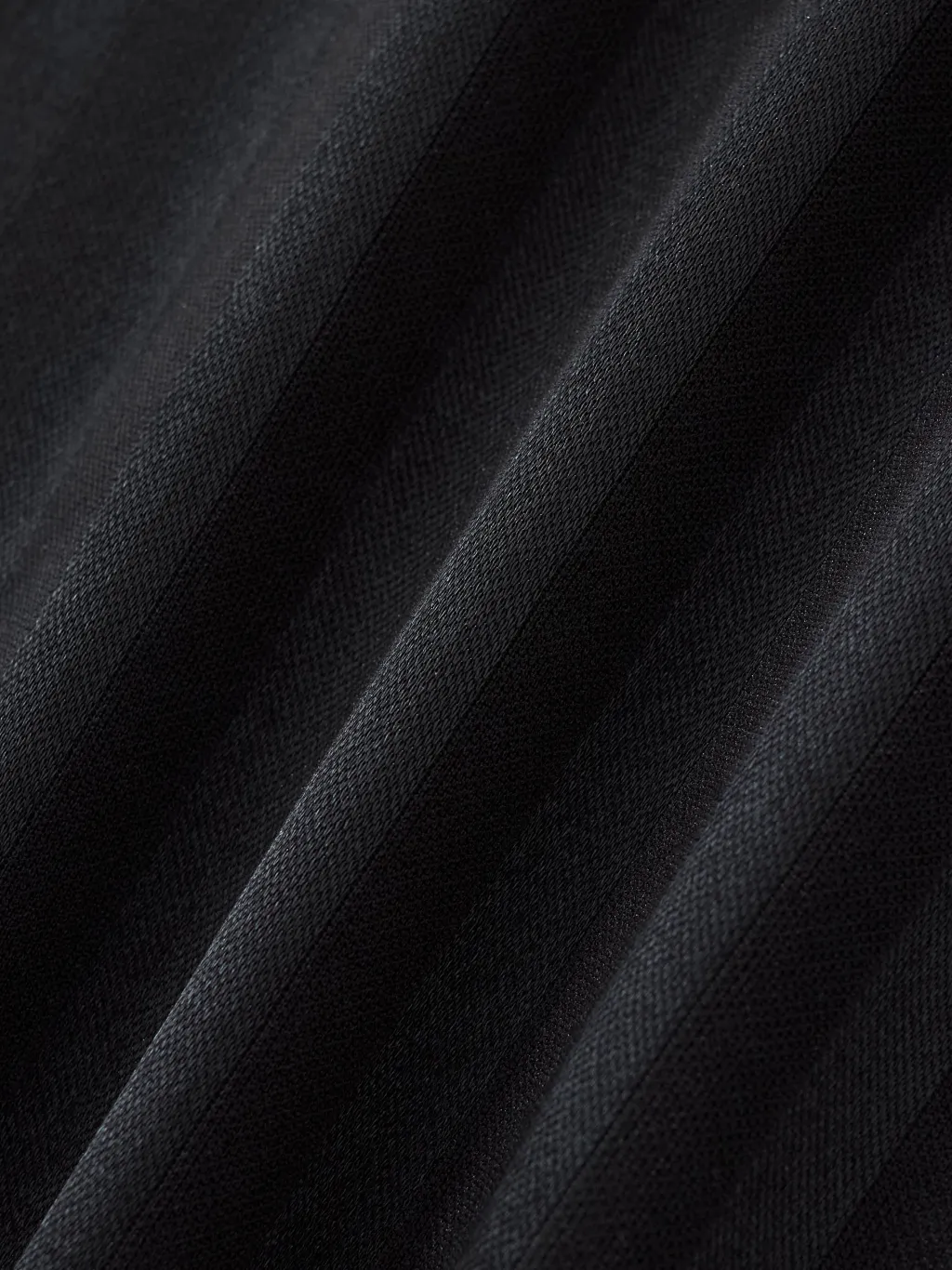 Contrast Collar Striped Cropped Jersey