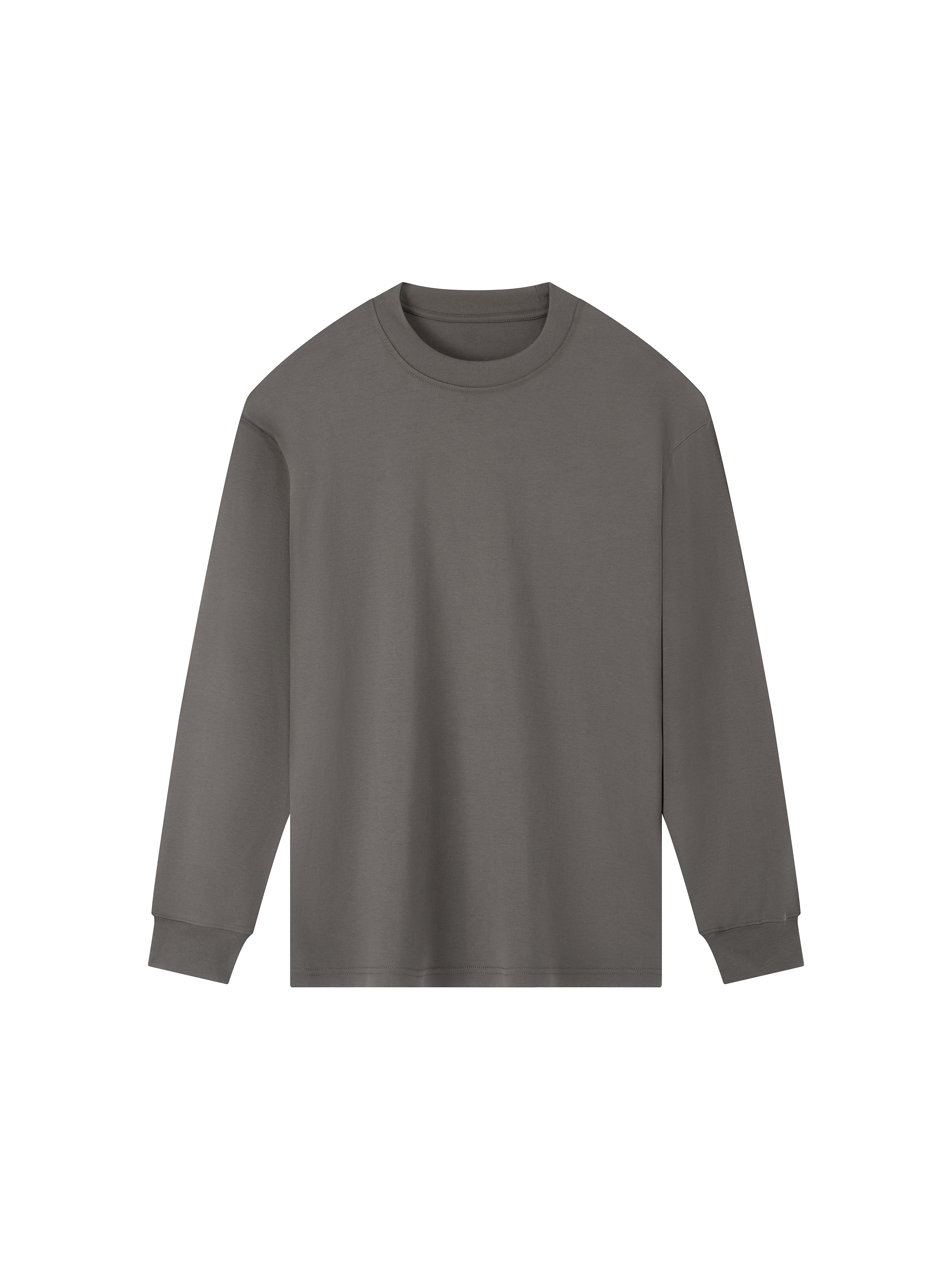 Essential Crewneck Long-Sleeve T-Shirt #RT0061 | TAPSTITCH