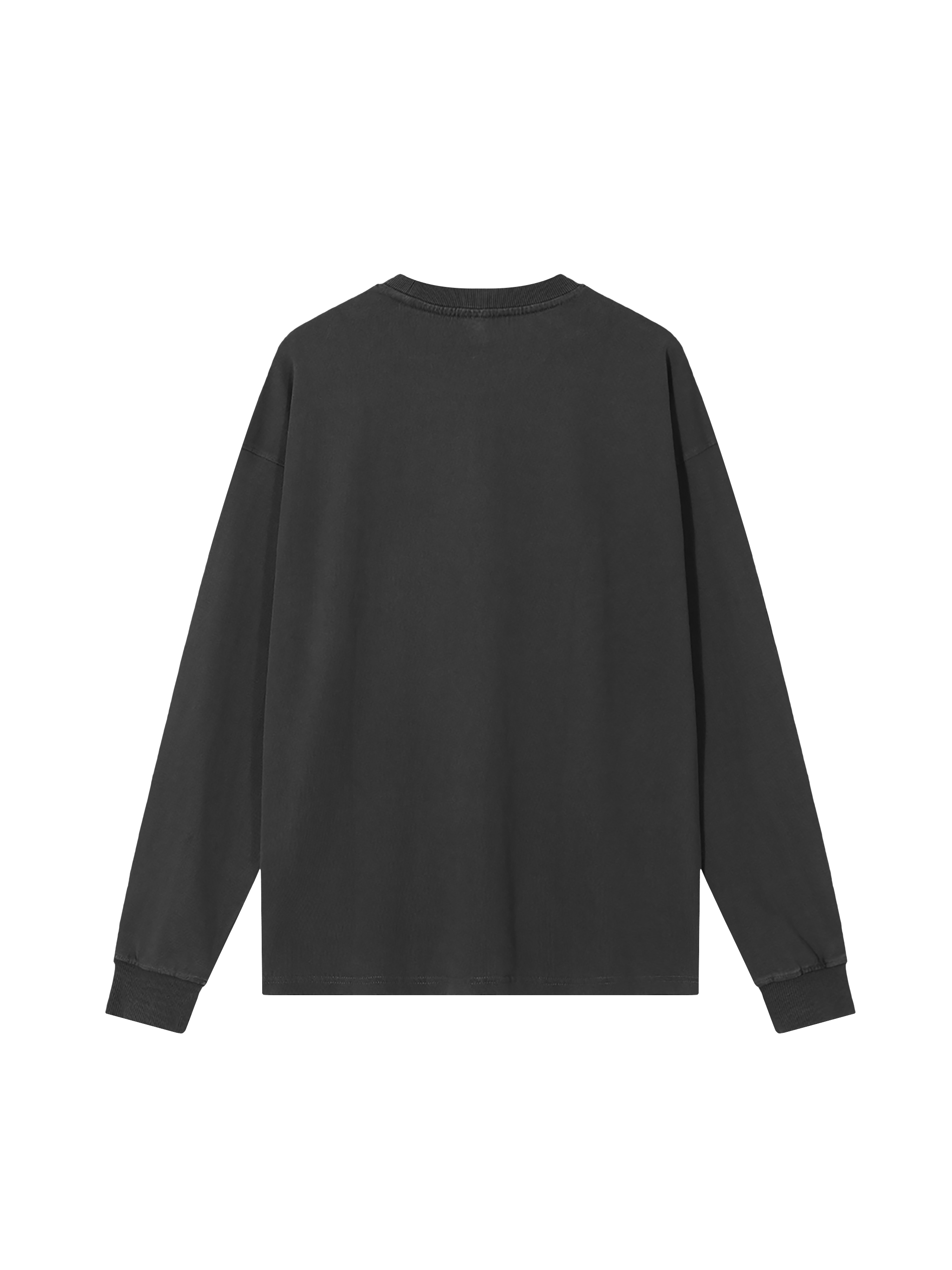 Enzyme Washed Long Sleeve T-Shirt – Custom Basics | Tapstitch