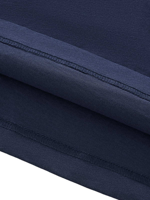 Striped Contrast Stitch T-Shirt