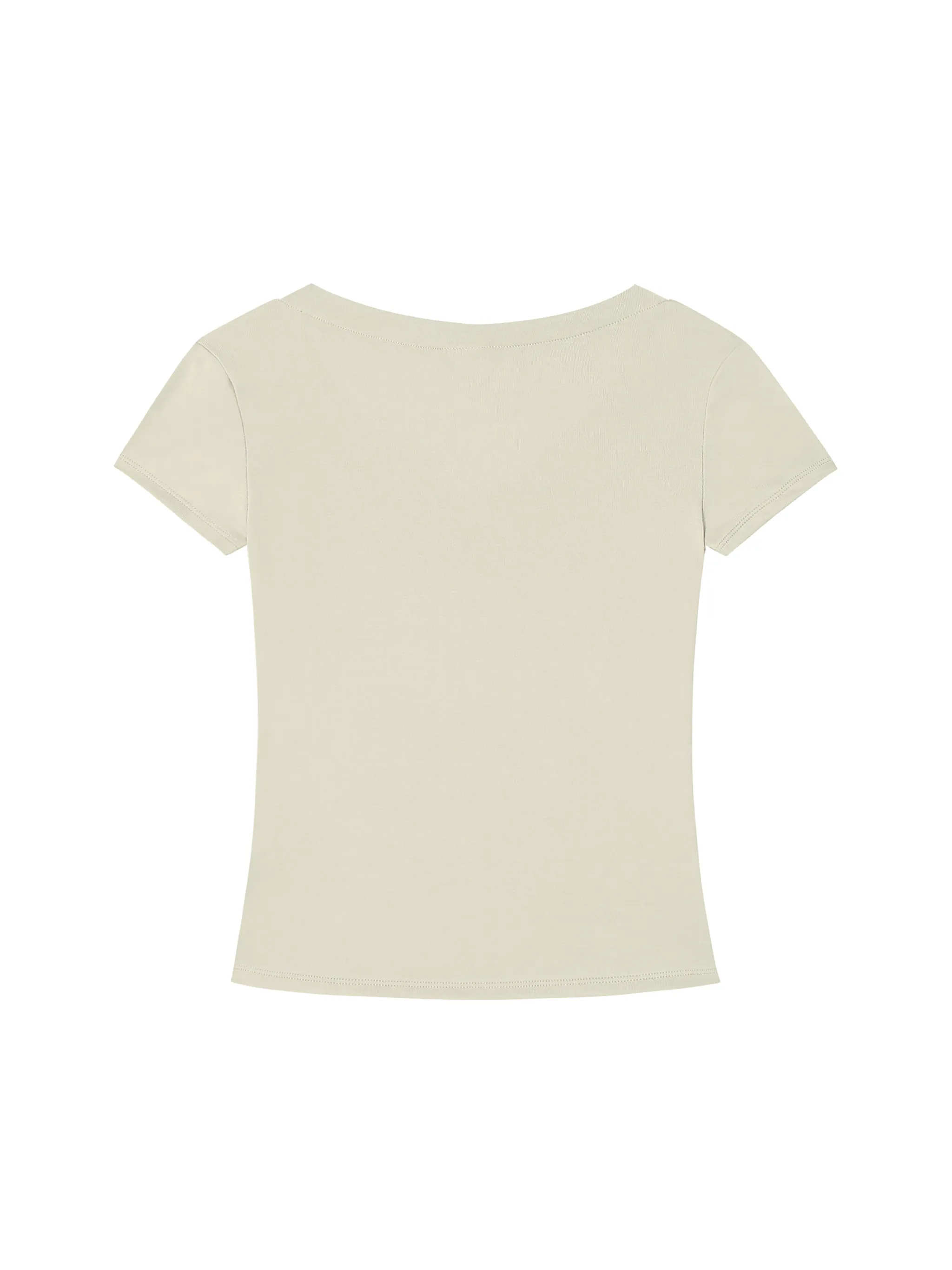 Tencel Slim Fit V-Neck T-Shirt