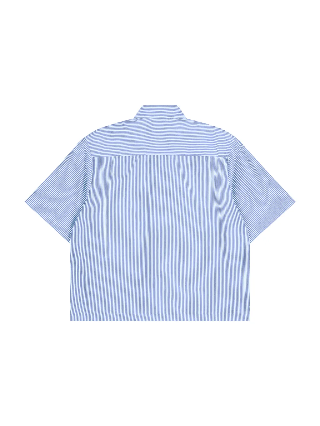 Oversized Vertical Stripe Boxy Shirt
